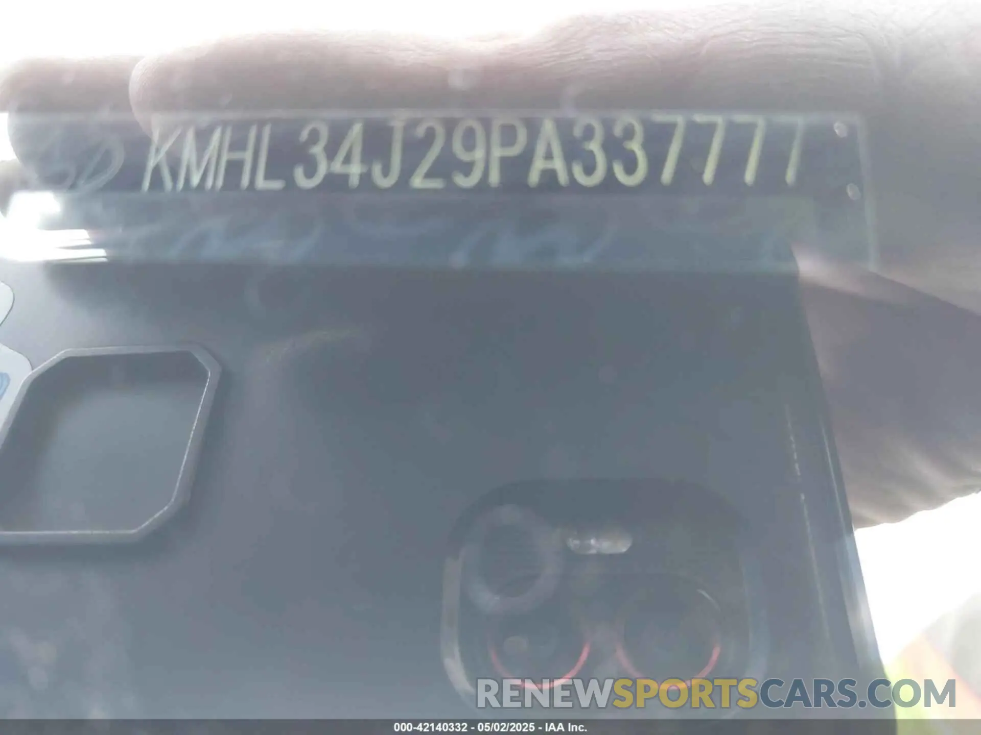 9 Photograph of a damaged car KMHL34J29PA337777 HYUNDAI SONATA 2023