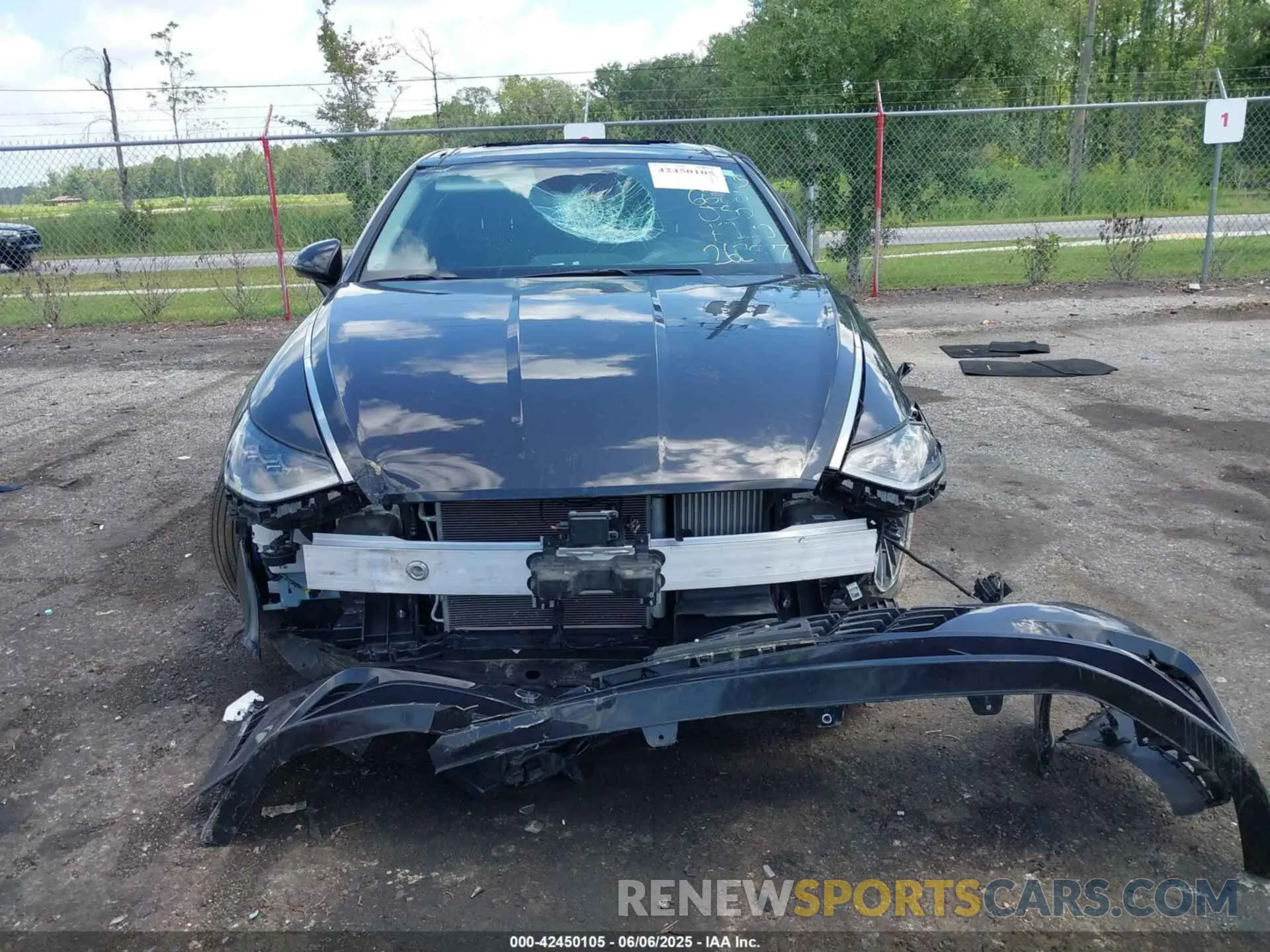 12 Photograph of a damaged car KMHL34J2XPA262877 HYUNDAI SONATA 2023