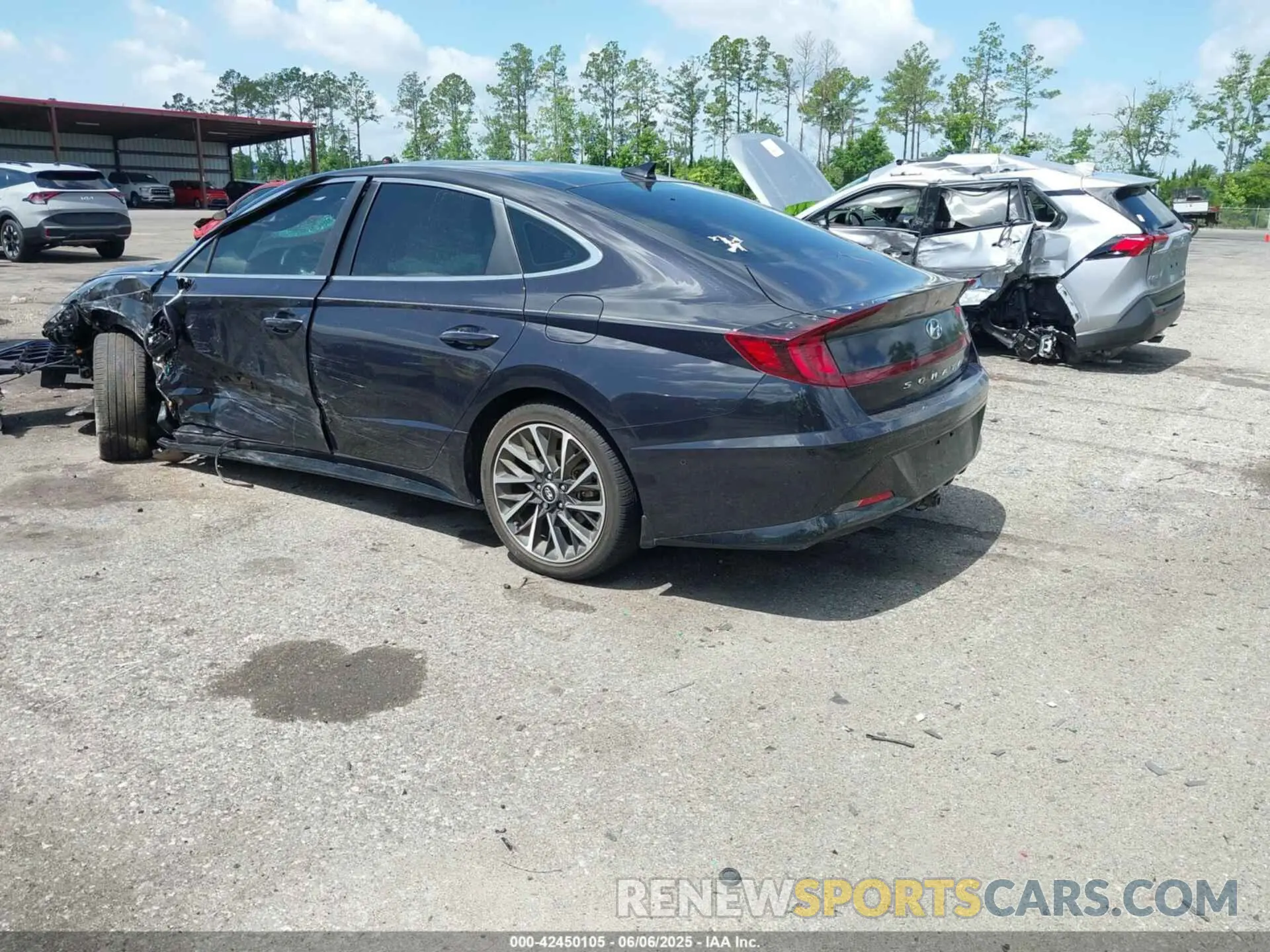 3 Photograph of a damaged car KMHL34J2XPA262877 HYUNDAI SONATA 2023
