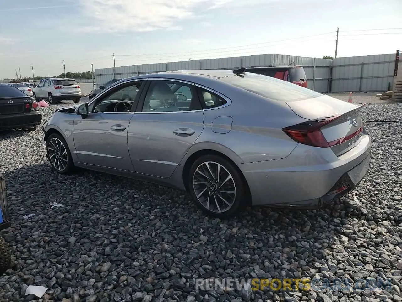 2 Photograph of a damaged car KMHL34J2XPA275628 HYUNDAI SONATA 2023