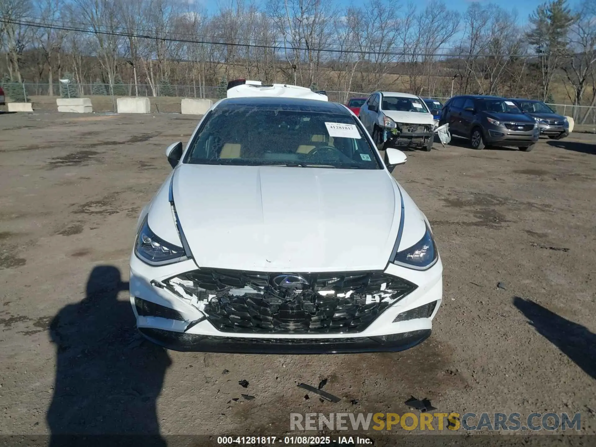12 Photograph of a damaged car KMHL34J2XPA314878 HYUNDAI SONATA 2023
