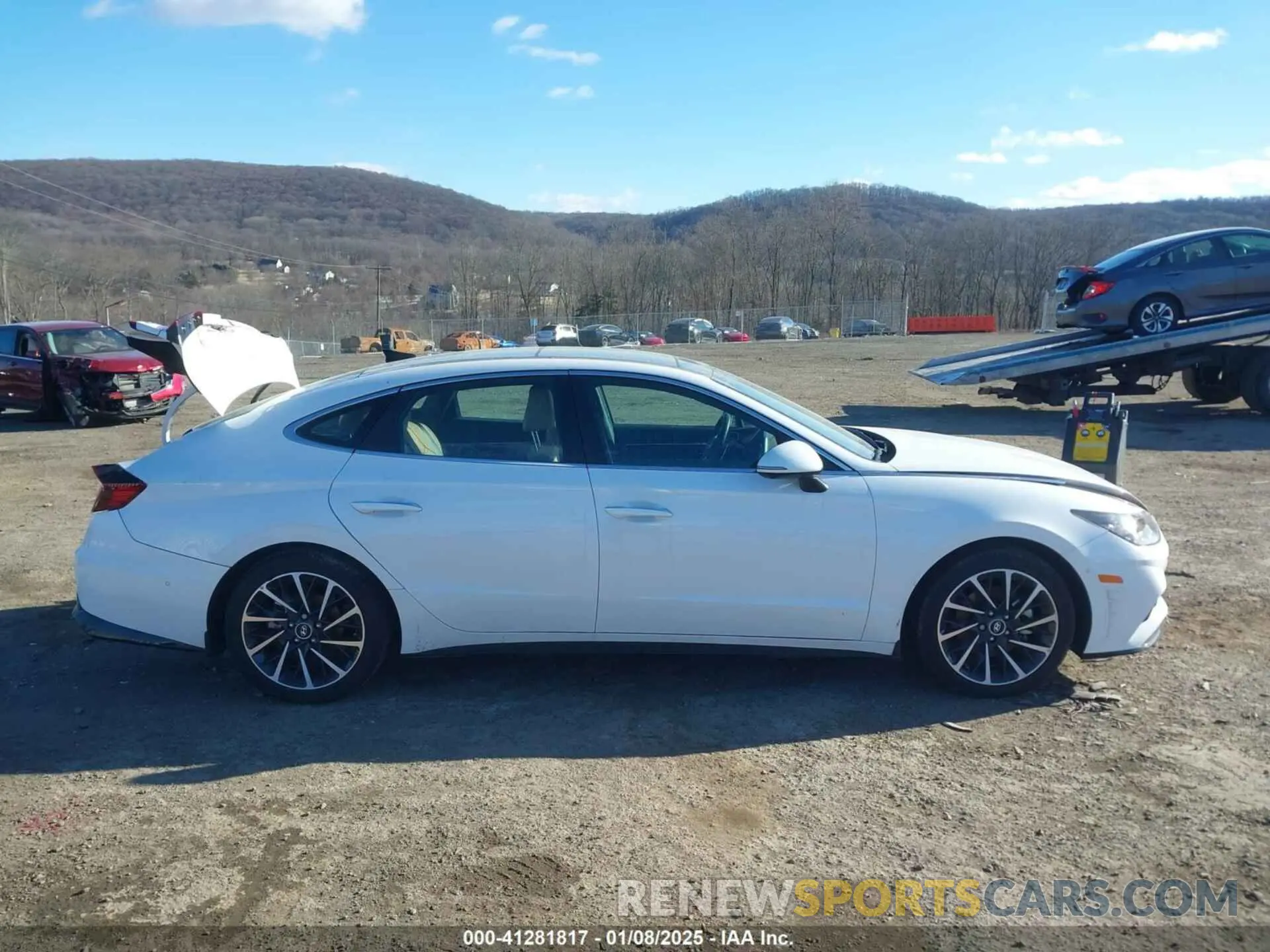 13 Photograph of a damaged car KMHL34J2XPA314878 HYUNDAI SONATA 2023