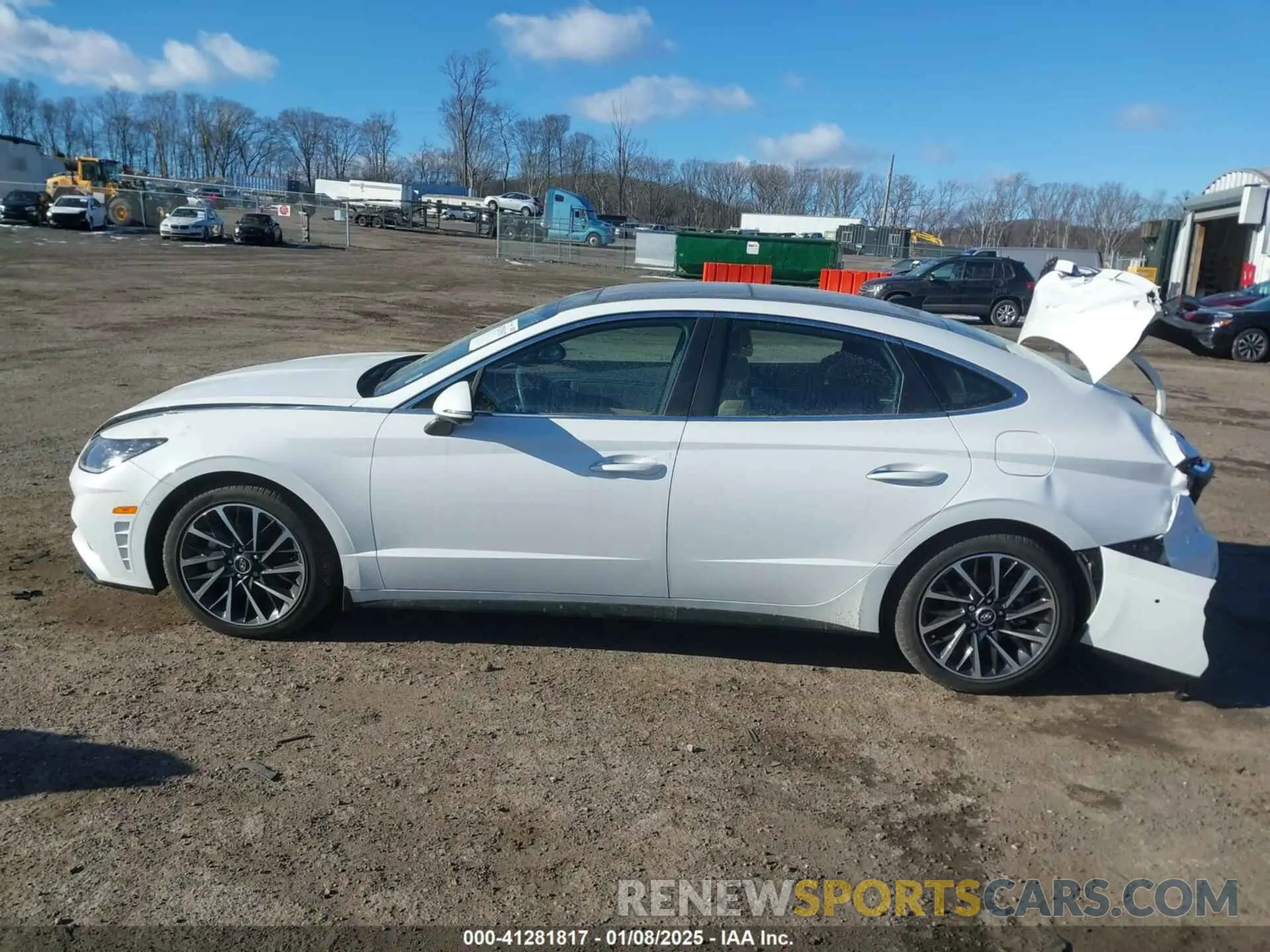 14 Photograph of a damaged car KMHL34J2XPA314878 HYUNDAI SONATA 2023