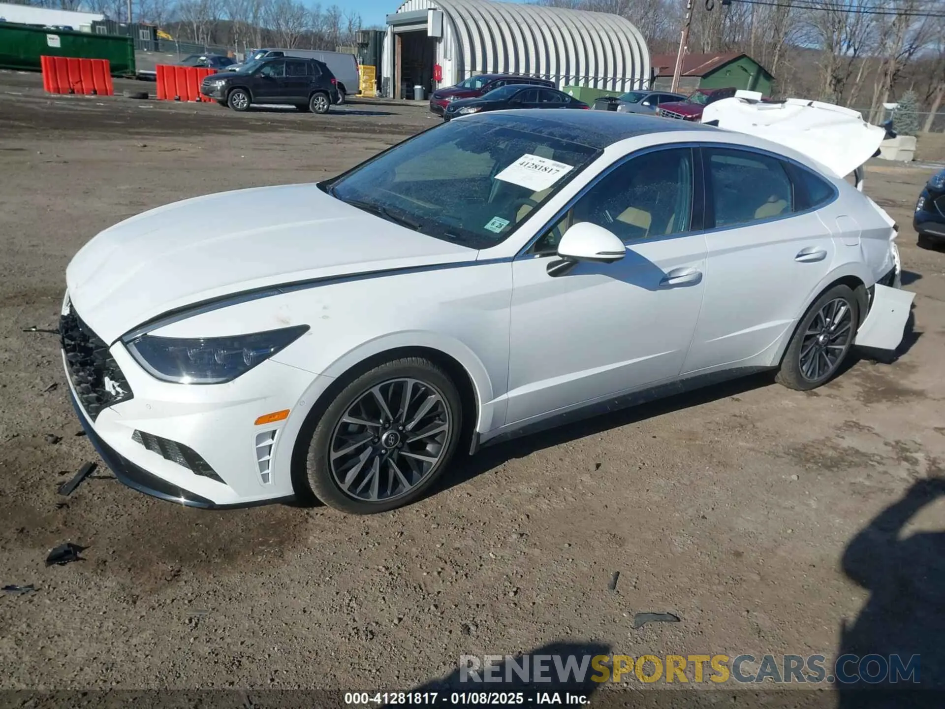 2 Photograph of a damaged car KMHL34J2XPA314878 HYUNDAI SONATA 2023