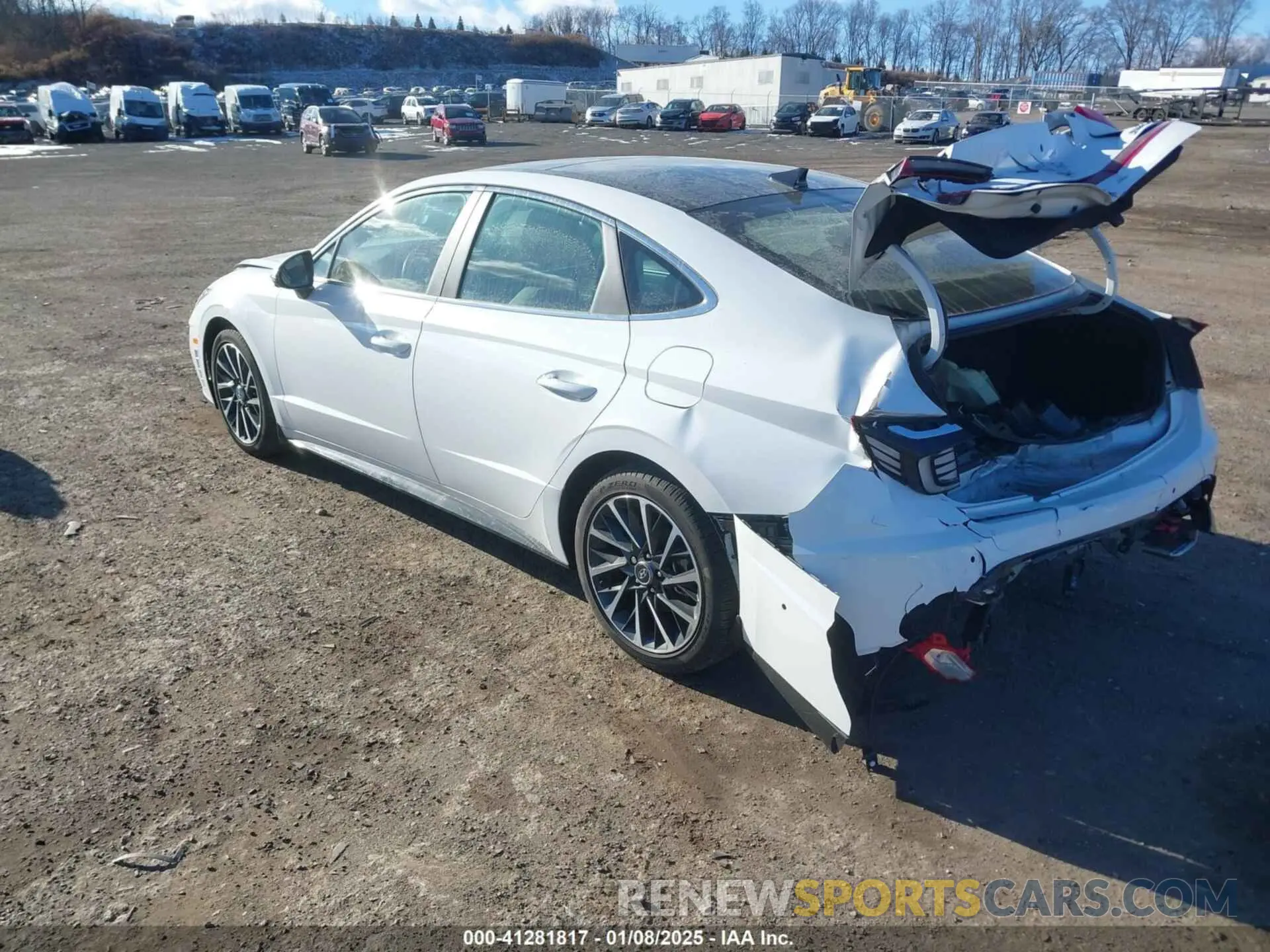 3 Photograph of a damaged car KMHL34J2XPA314878 HYUNDAI SONATA 2023