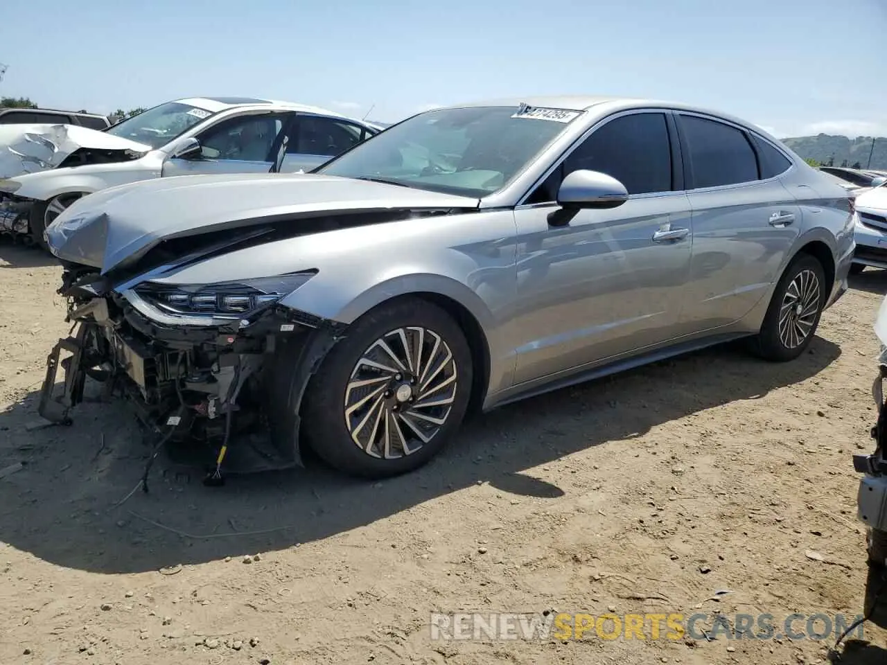 1 Photograph of a damaged car KMHL34JJ0PA065109 HYUNDAI SONATA 2023