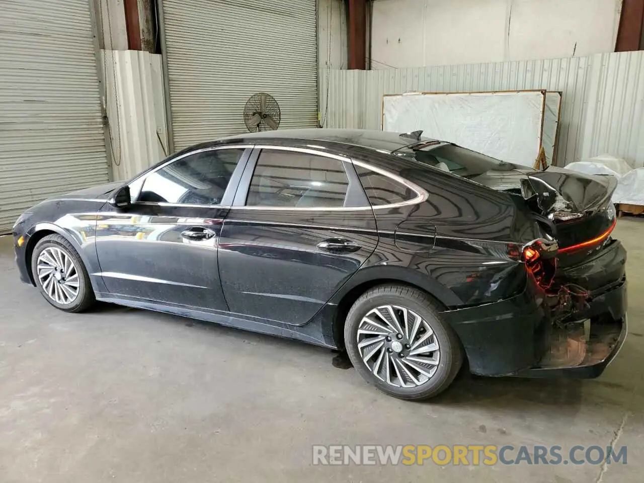 2 Photograph of a damaged car KMHL34JJ1PA080797 HYUNDAI SONATA 2023