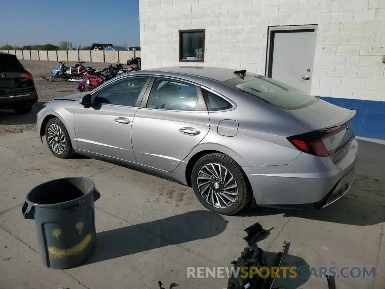 2 Photograph of a damaged car KMHL34JJ4PA080051 HYUNDAI SONATA 2023