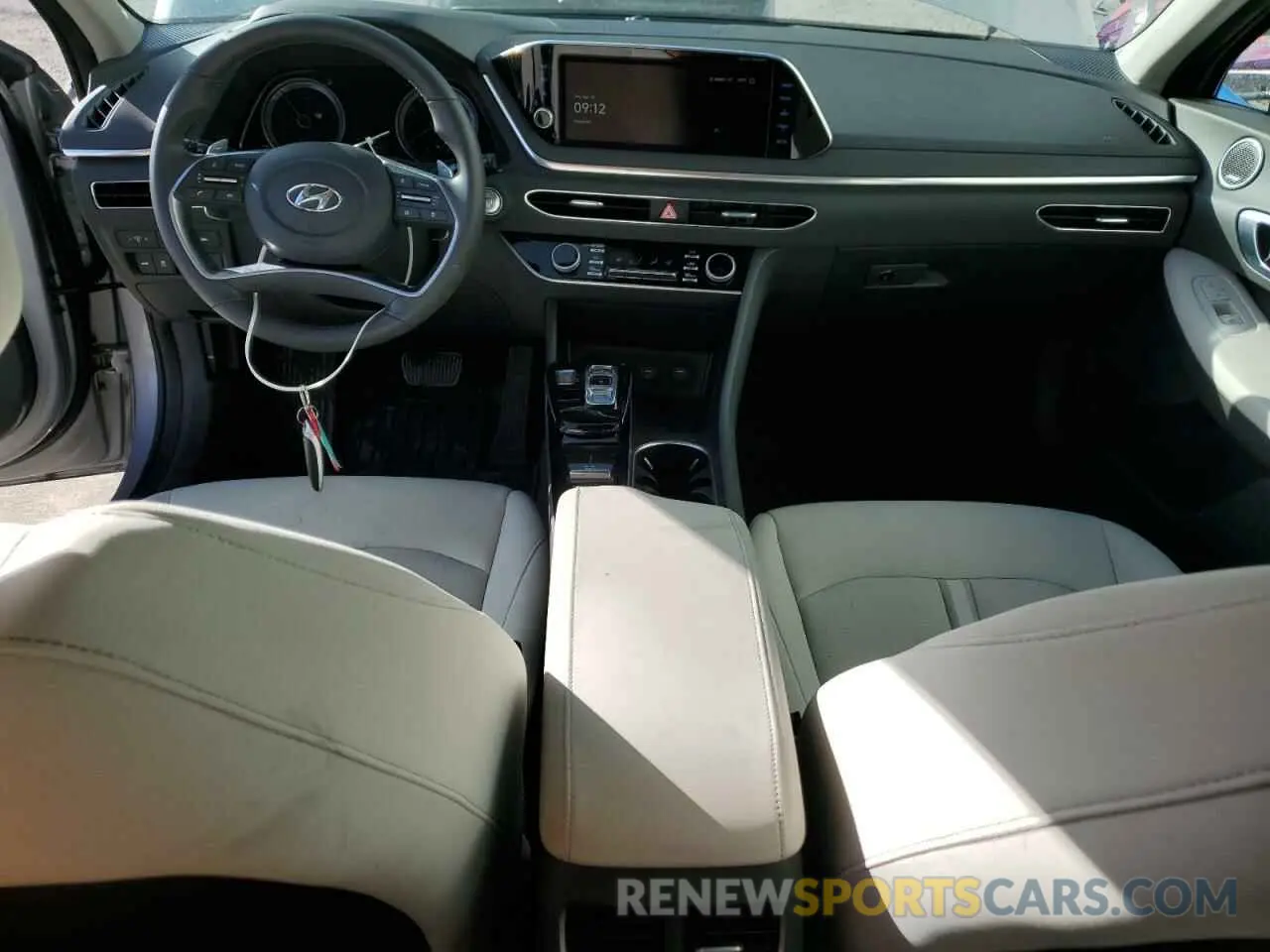 8 Photograph of a damaged car KMHL34JJ4PA080051 HYUNDAI SONATA 2023