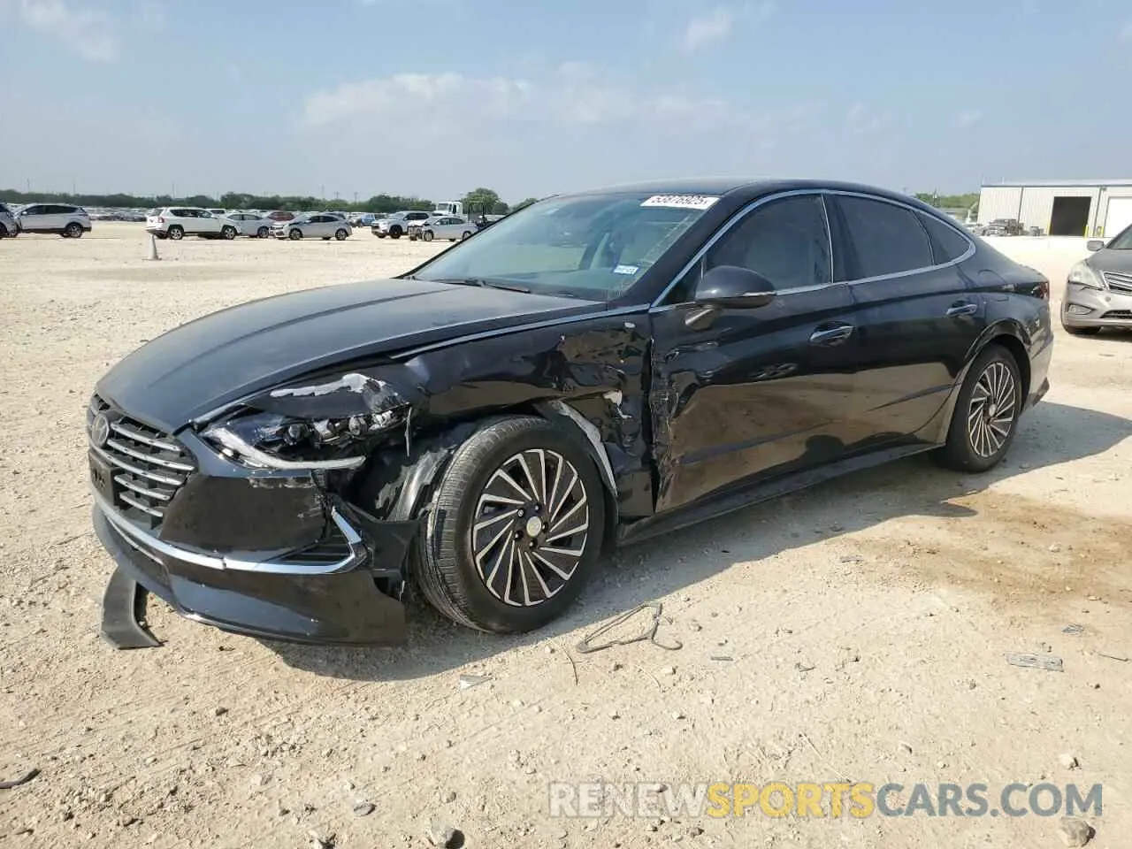 1 Photograph of a damaged car KMHL34JJ5PA064862 HYUNDAI SONATA 2023
