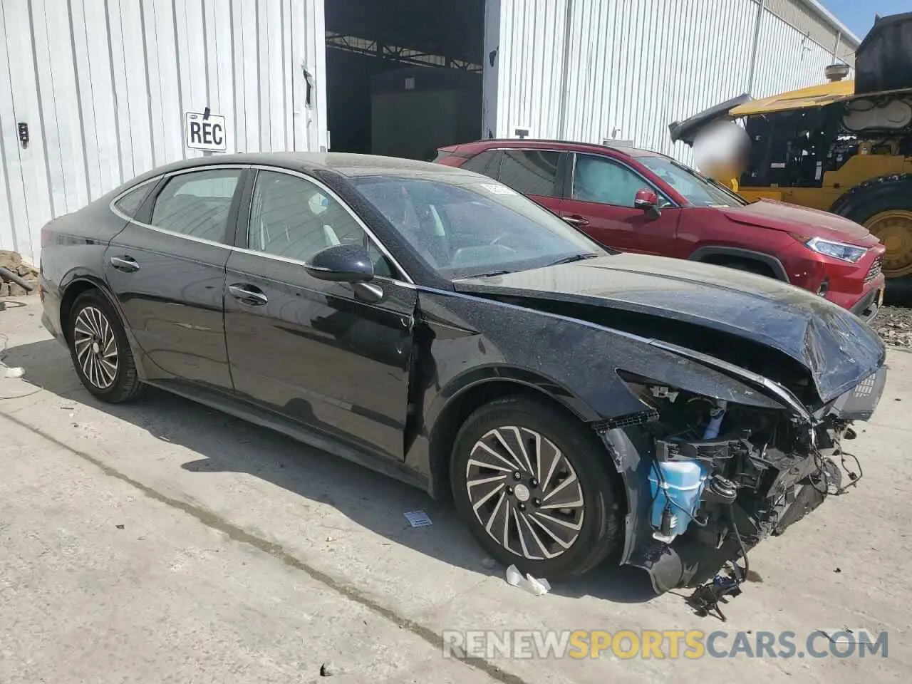 4 Photograph of a damaged car KMHL34JJ5PA073688 HYUNDAI SONATA 2023