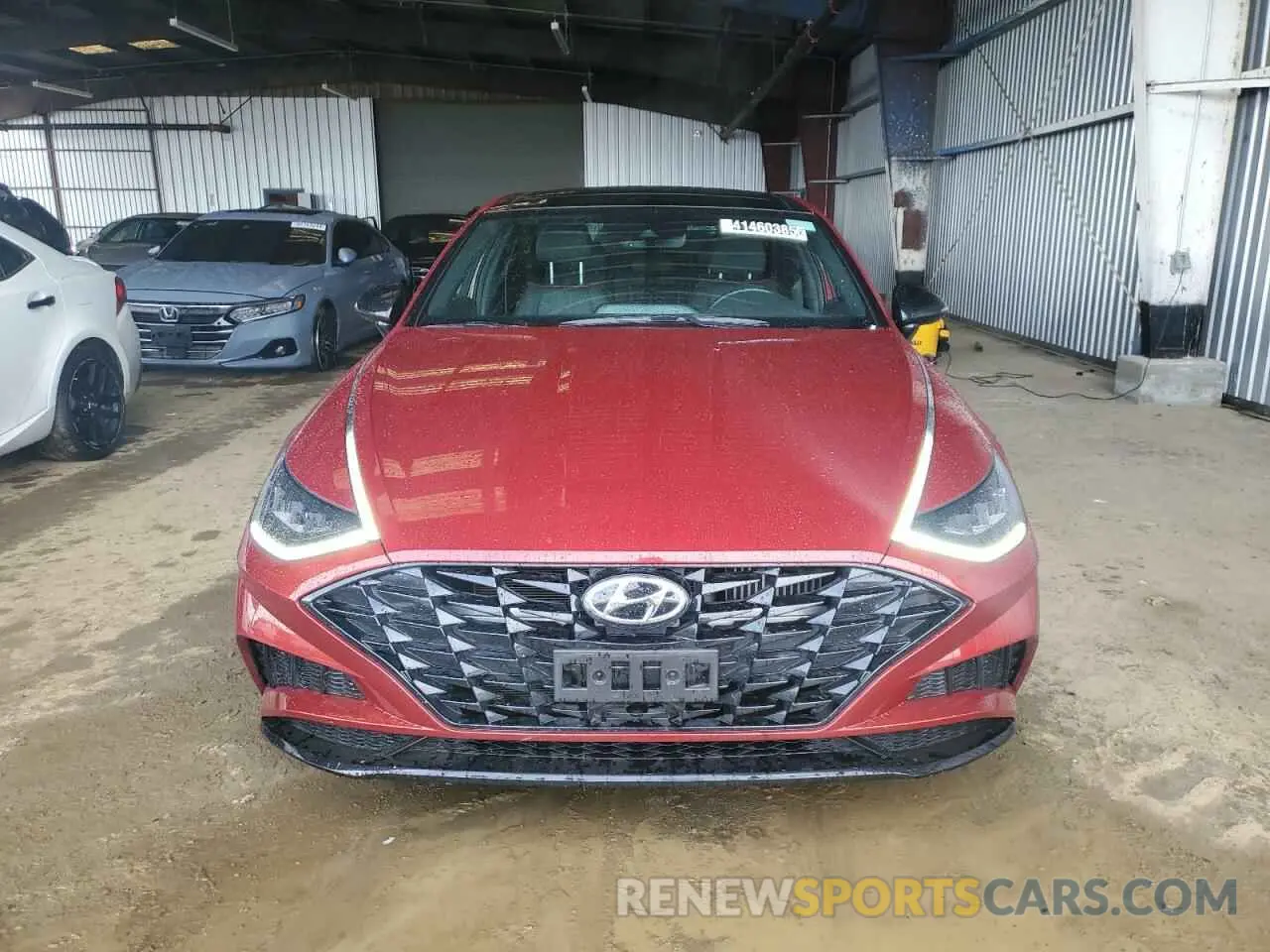 5 Photograph of a damaged car KMHL44J21PA273344 HYUNDAI SONATA 2023