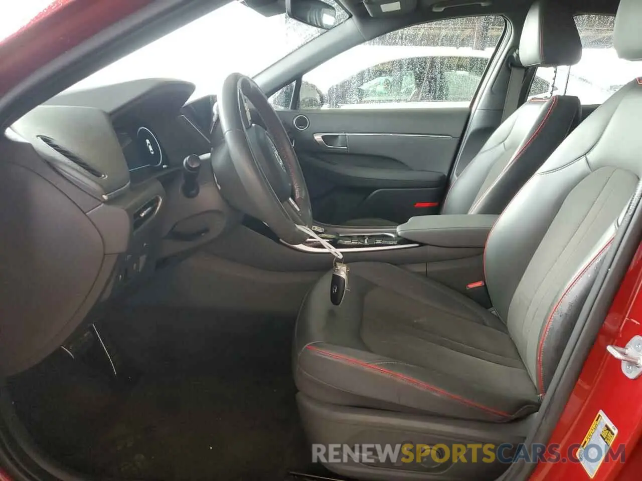 7 Photograph of a damaged car KMHL44J21PA273344 HYUNDAI SONATA 2023