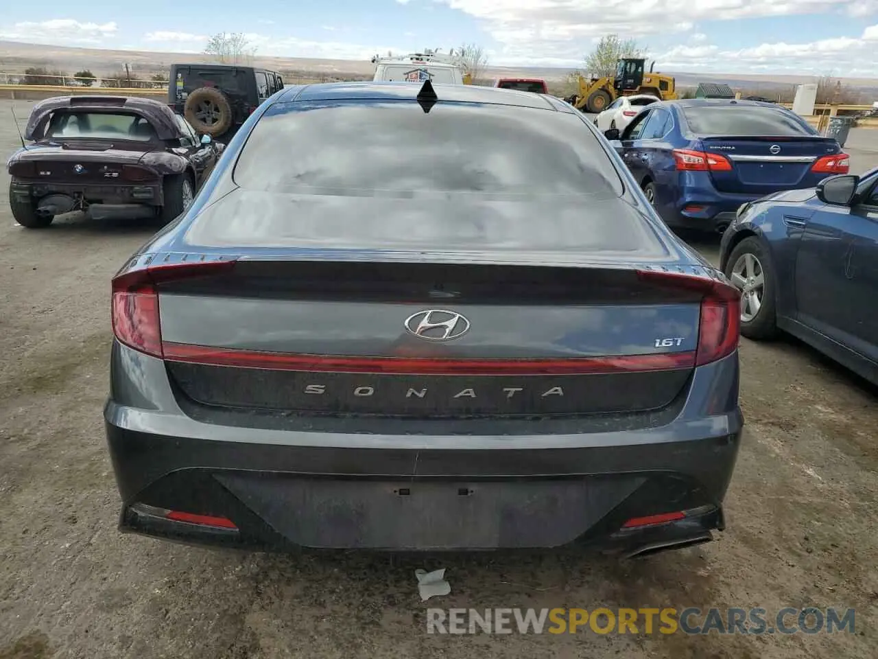 6 Photograph of a damaged car KMHL44J22PA247366 HYUNDAI SONATA 2023