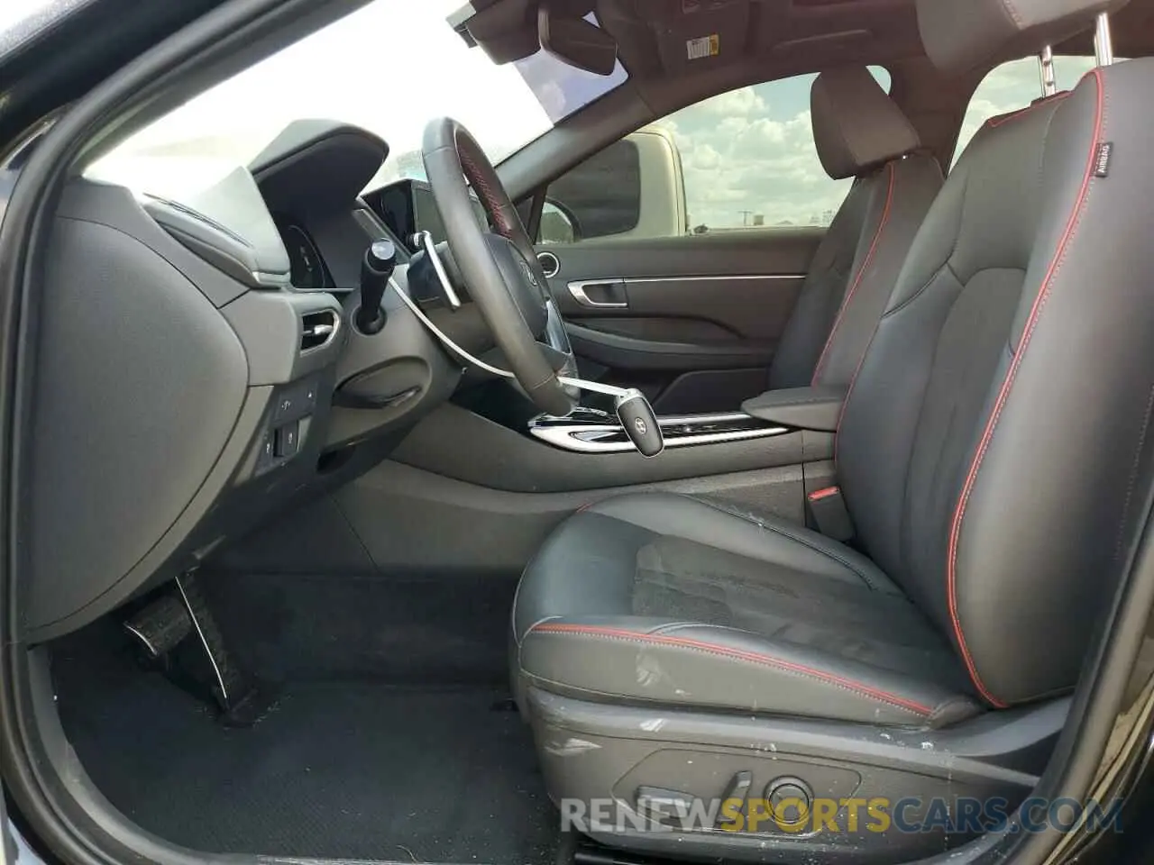 7 Photograph of a damaged car KMHL44J22PA263373 HYUNDAI SONATA 2023