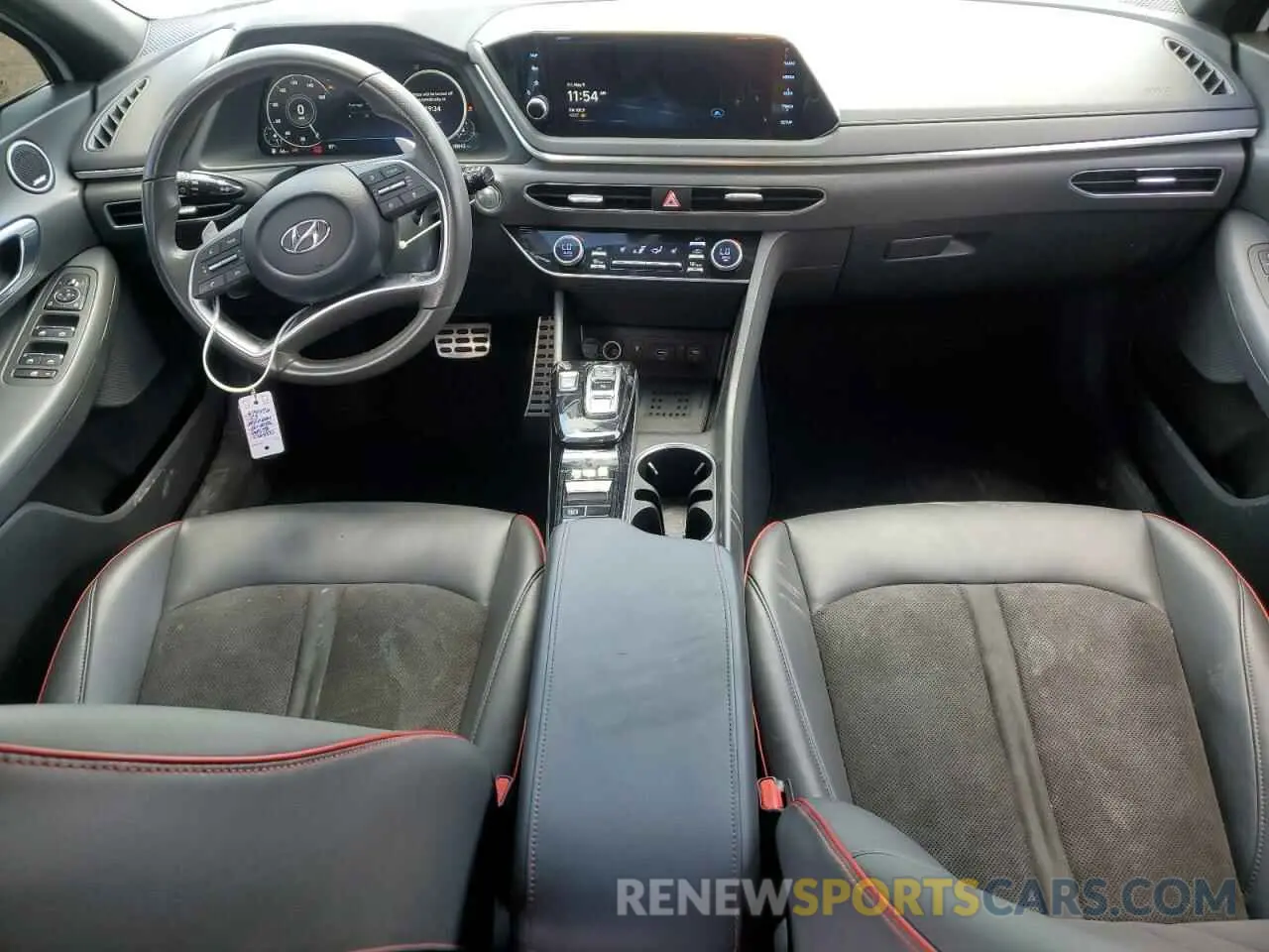 8 Photograph of a damaged car KMHL44J23PA256450 HYUNDAI SONATA 2023