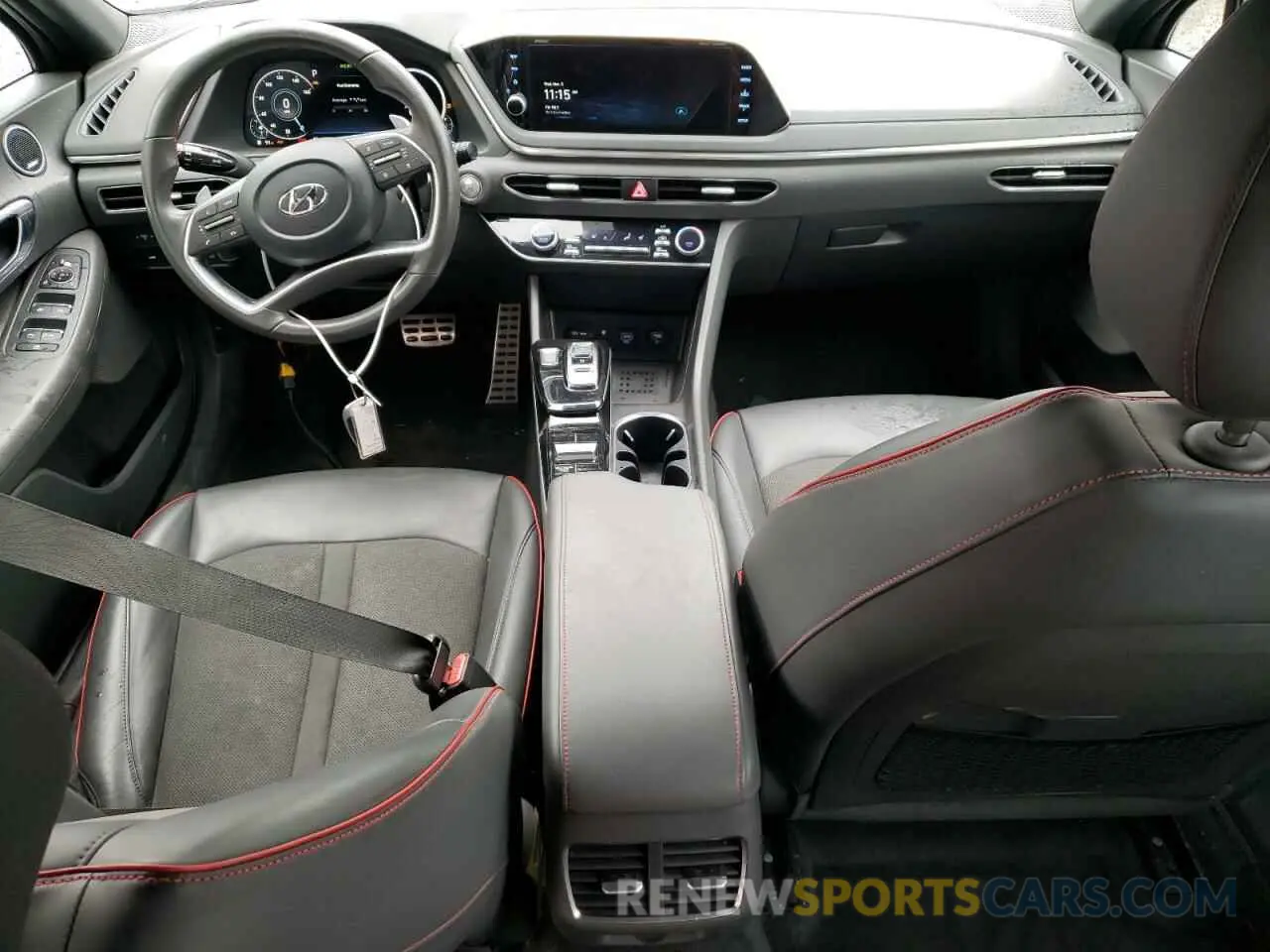 8 Photograph of a damaged car KMHL44J23PA275807 HYUNDAI SONATA 2023