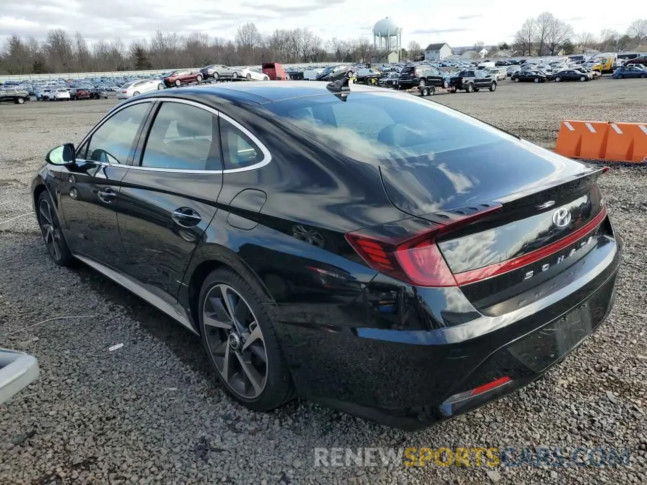 2 Photograph of a damaged car KMHL44J24PA336047 HYUNDAI SONATA 2023