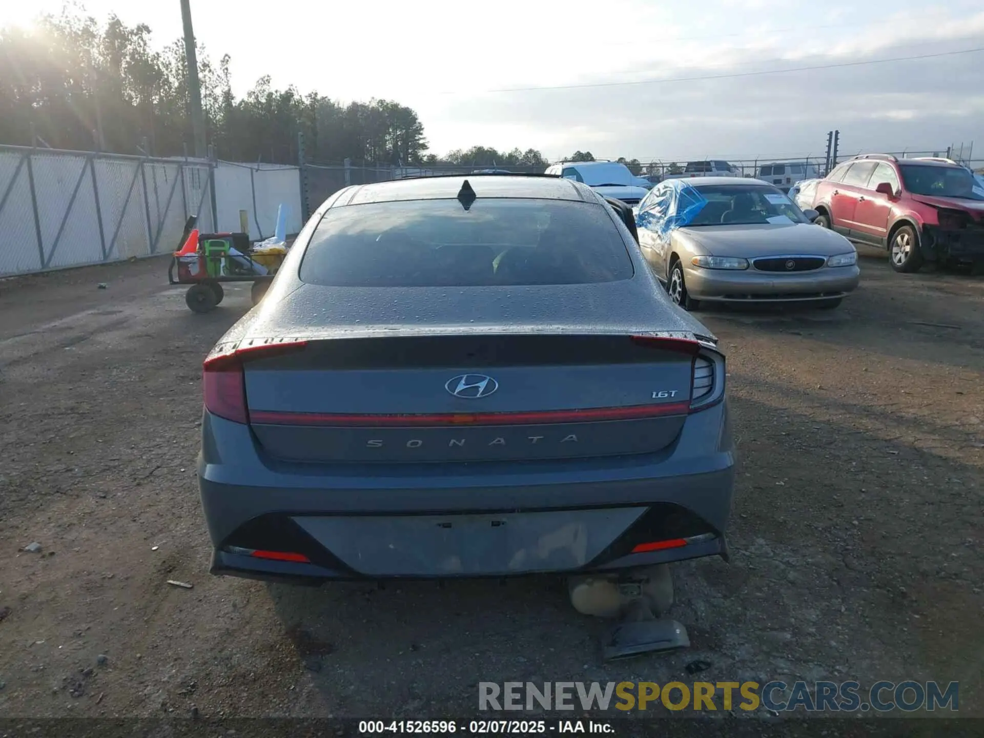 17 Photograph of a damaged car KMHL44J25PA276957 HYUNDAI SONATA 2023