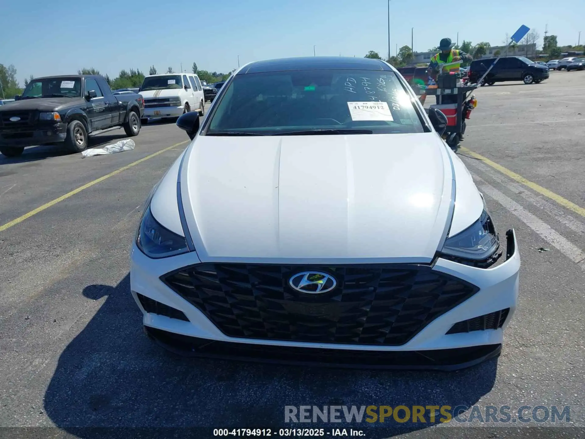 11 Photograph of a damaged car KMHL44J26PA248794 HYUNDAI SONATA 2023
