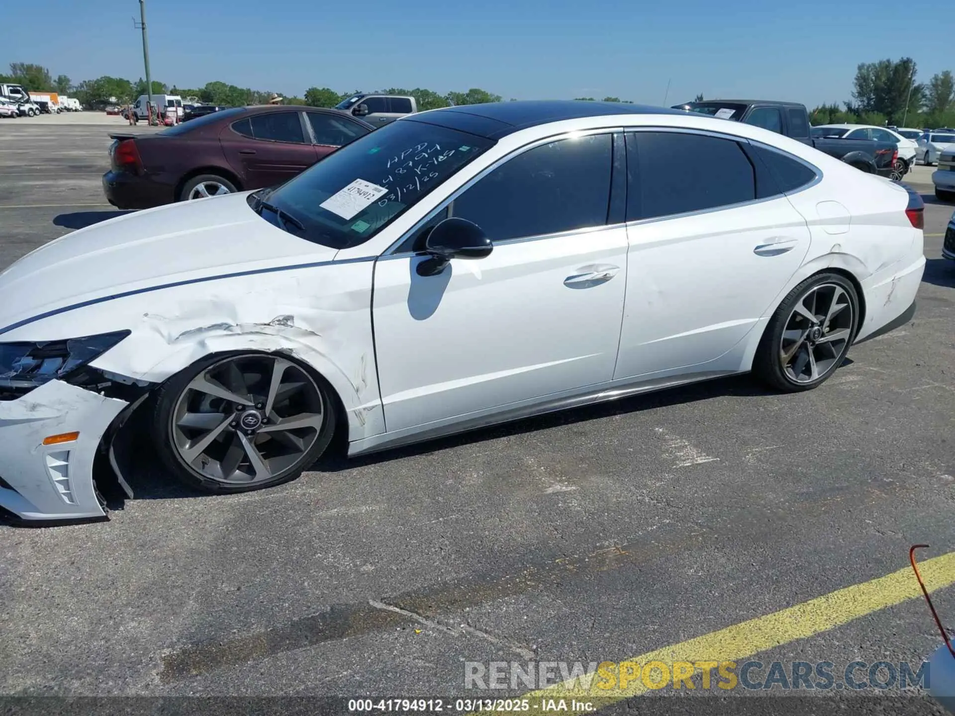 6 Photograph of a damaged car KMHL44J26PA248794 HYUNDAI SONATA 2023
