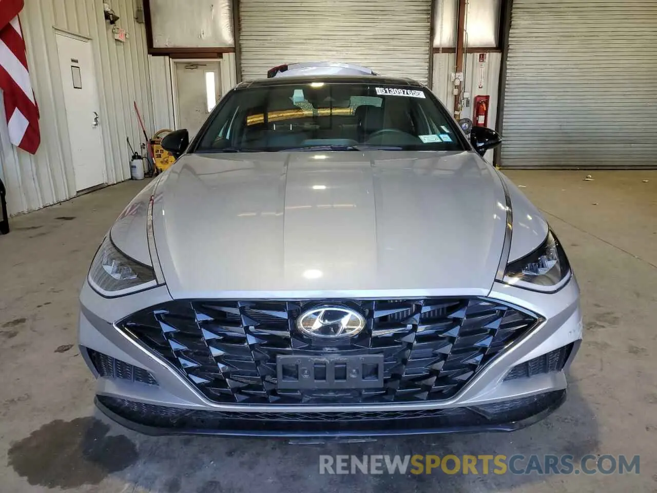 5 Photograph of a damaged car KMHL44J26PA280225 HYUNDAI SONATA 2023