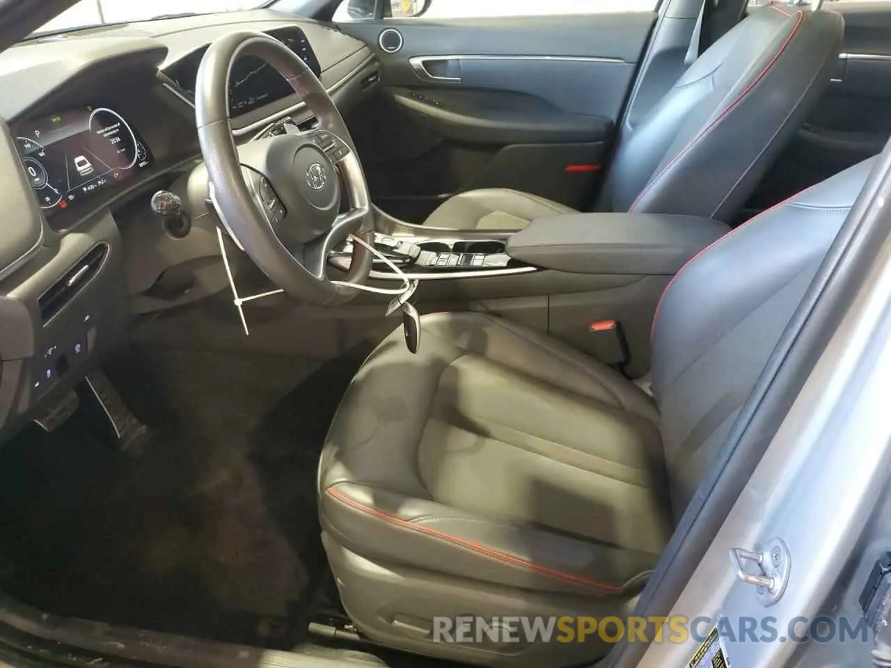 7 Photograph of a damaged car KMHL44J26PA280225 HYUNDAI SONATA 2023
