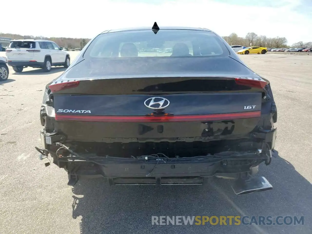 6 Photograph of a damaged car KMHL44J26PA282850 HYUNDAI SONATA 2023