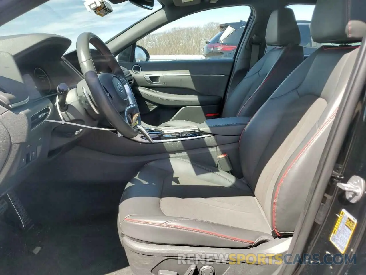 7 Photograph of a damaged car KMHL44J26PA282850 HYUNDAI SONATA 2023