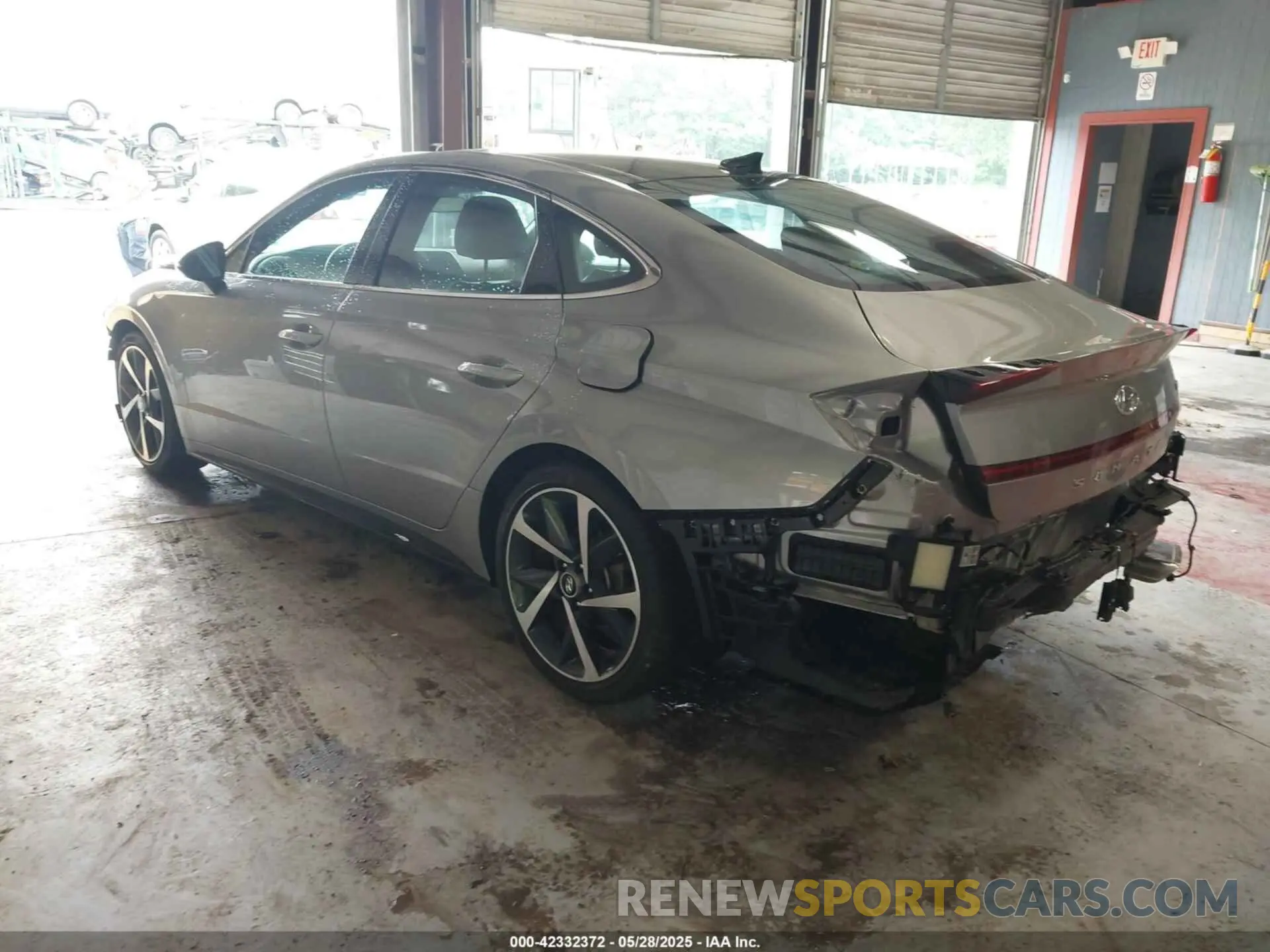 3 Photograph of a damaged car KMHL44J27PA260307 HYUNDAI SONATA 2023