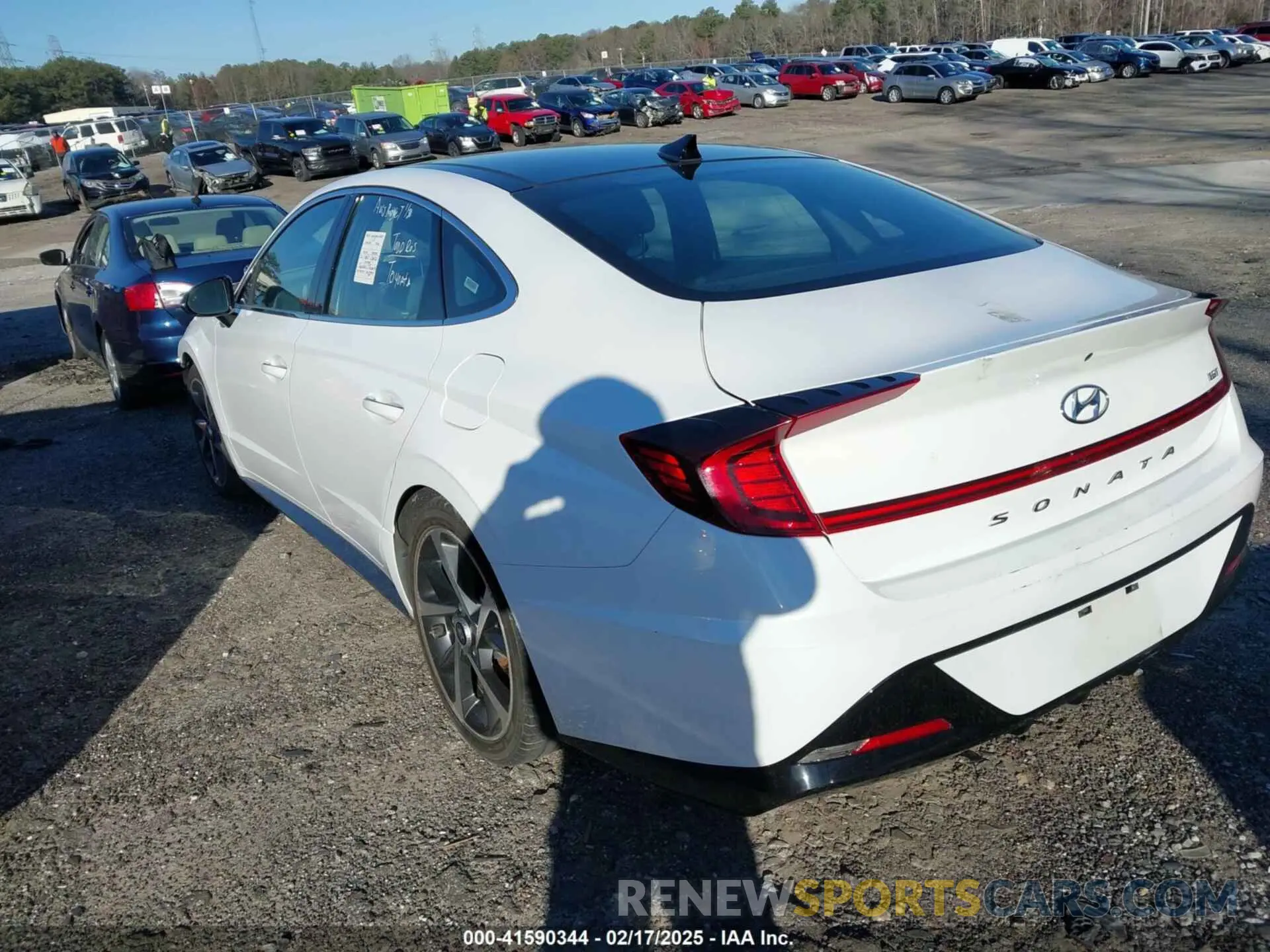 3 Photograph of a damaged car KMHL44J27PA275714 HYUNDAI SONATA 2023