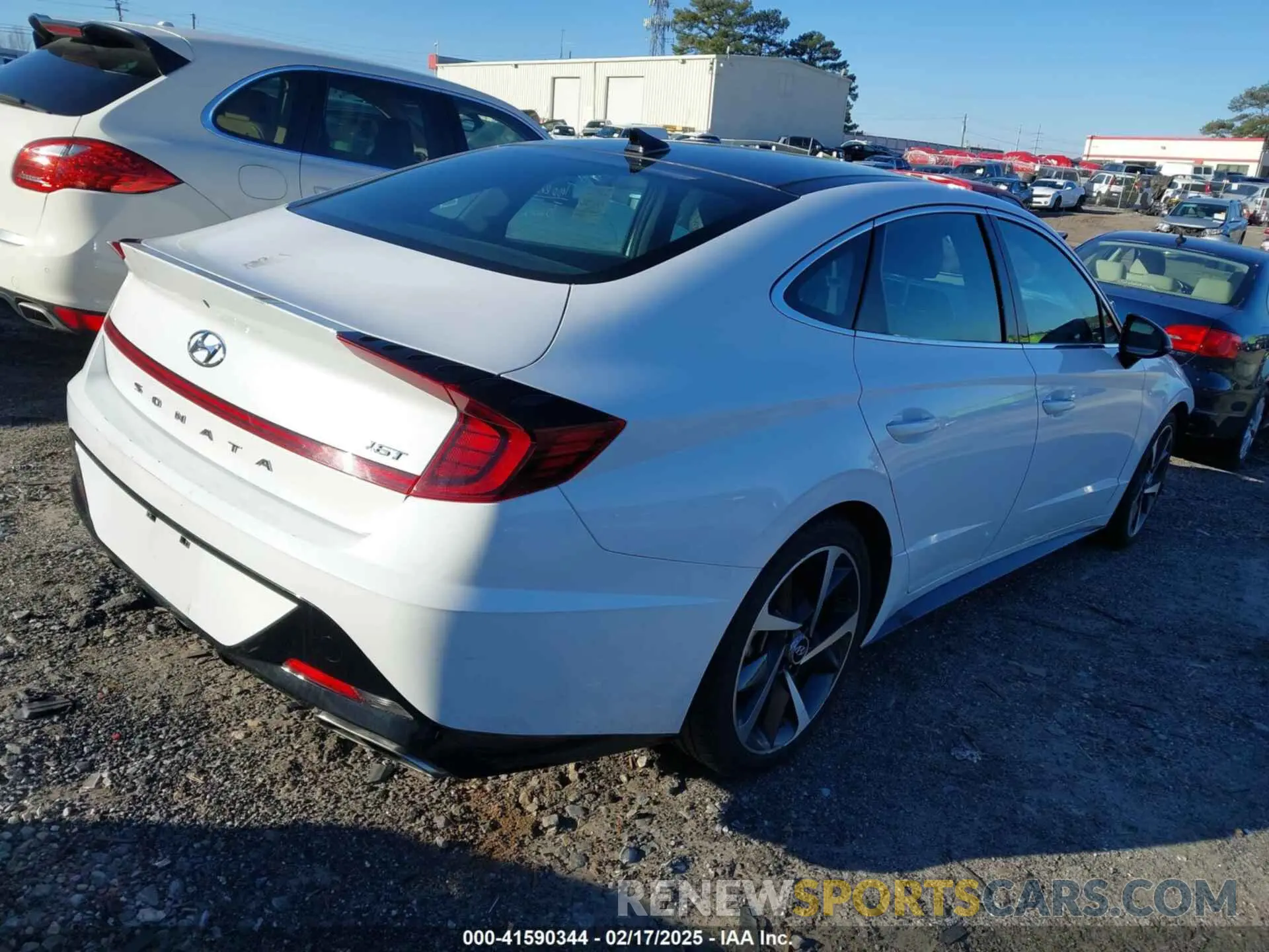 4 Photograph of a damaged car KMHL44J27PA275714 HYUNDAI SONATA 2023