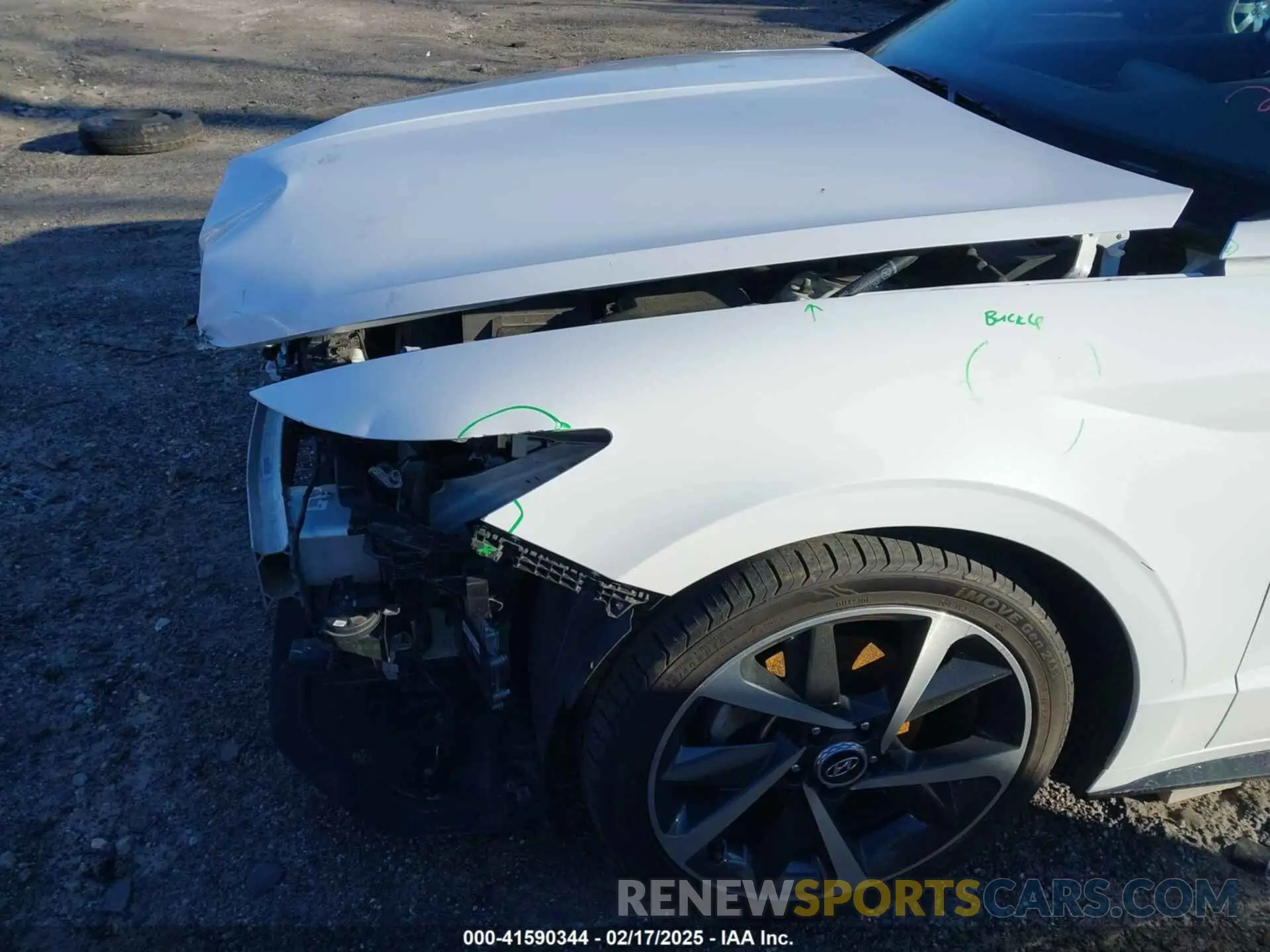 6 Photograph of a damaged car KMHL44J27PA275714 HYUNDAI SONATA 2023