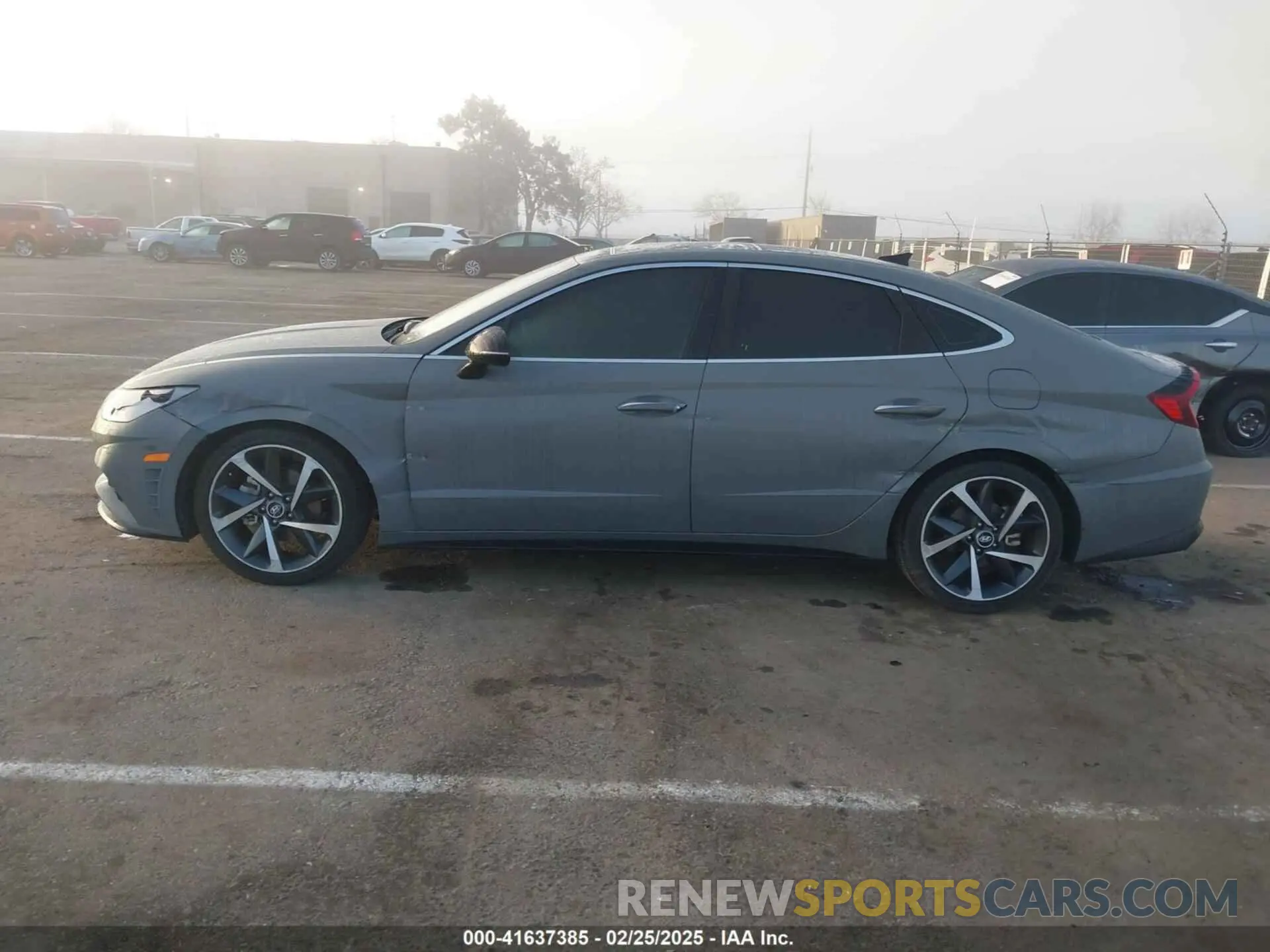 14 Photograph of a damaged car KMHL44J27PA289158 HYUNDAI SONATA 2023