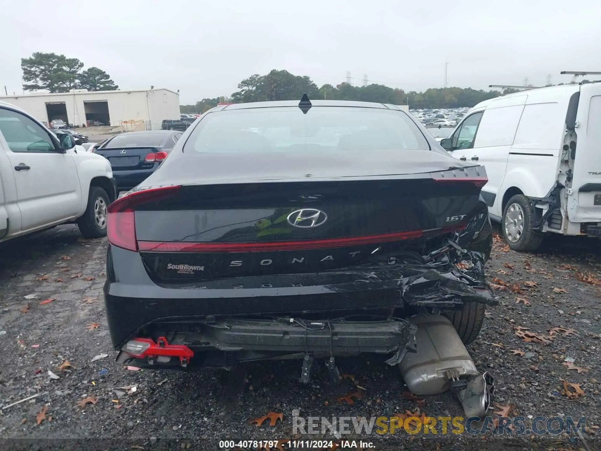 16 Photograph of a damaged car KMHL44J27PA337046 HYUNDAI SONATA 2023