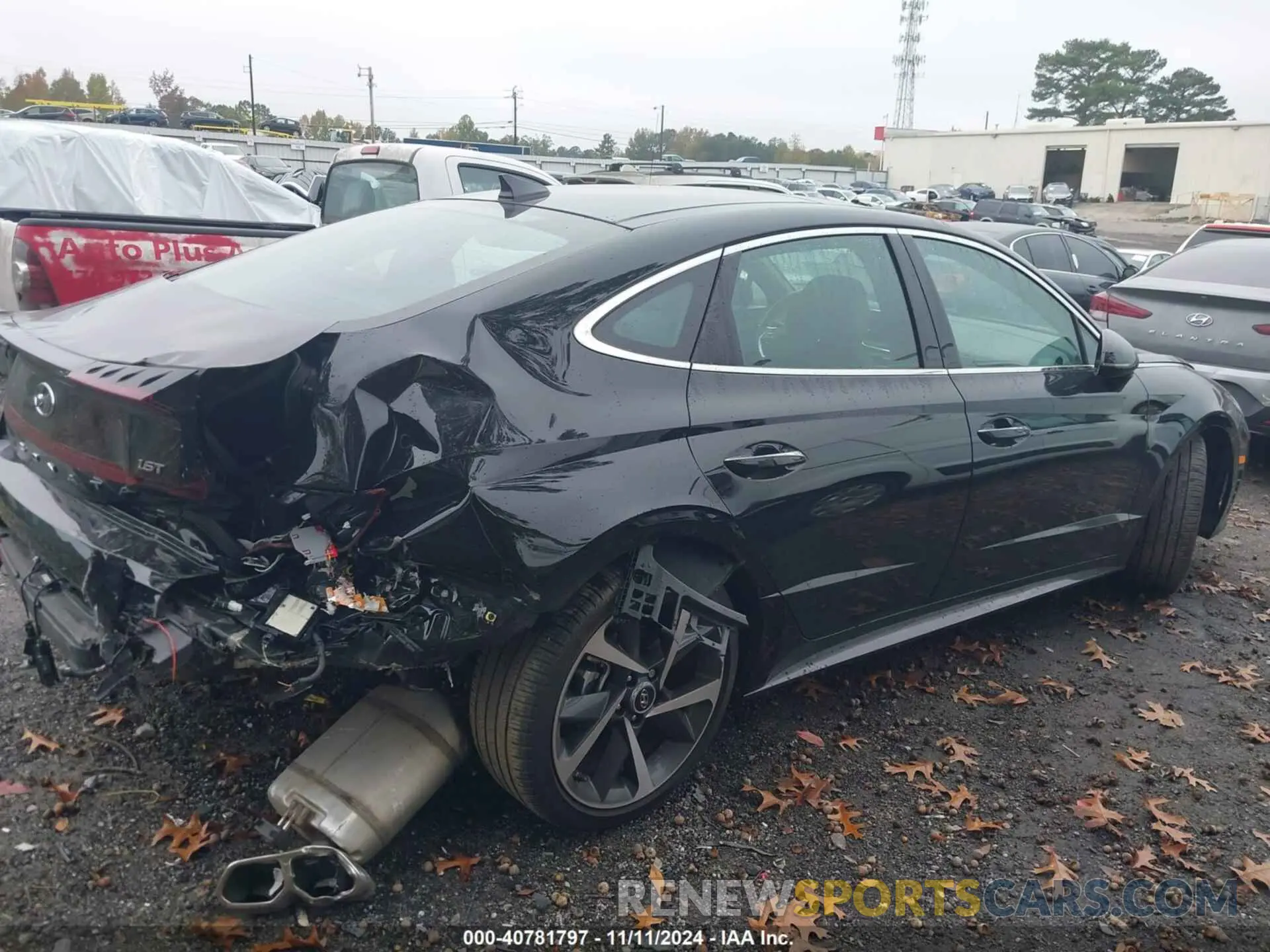 4 Photograph of a damaged car KMHL44J27PA337046 HYUNDAI SONATA 2023
