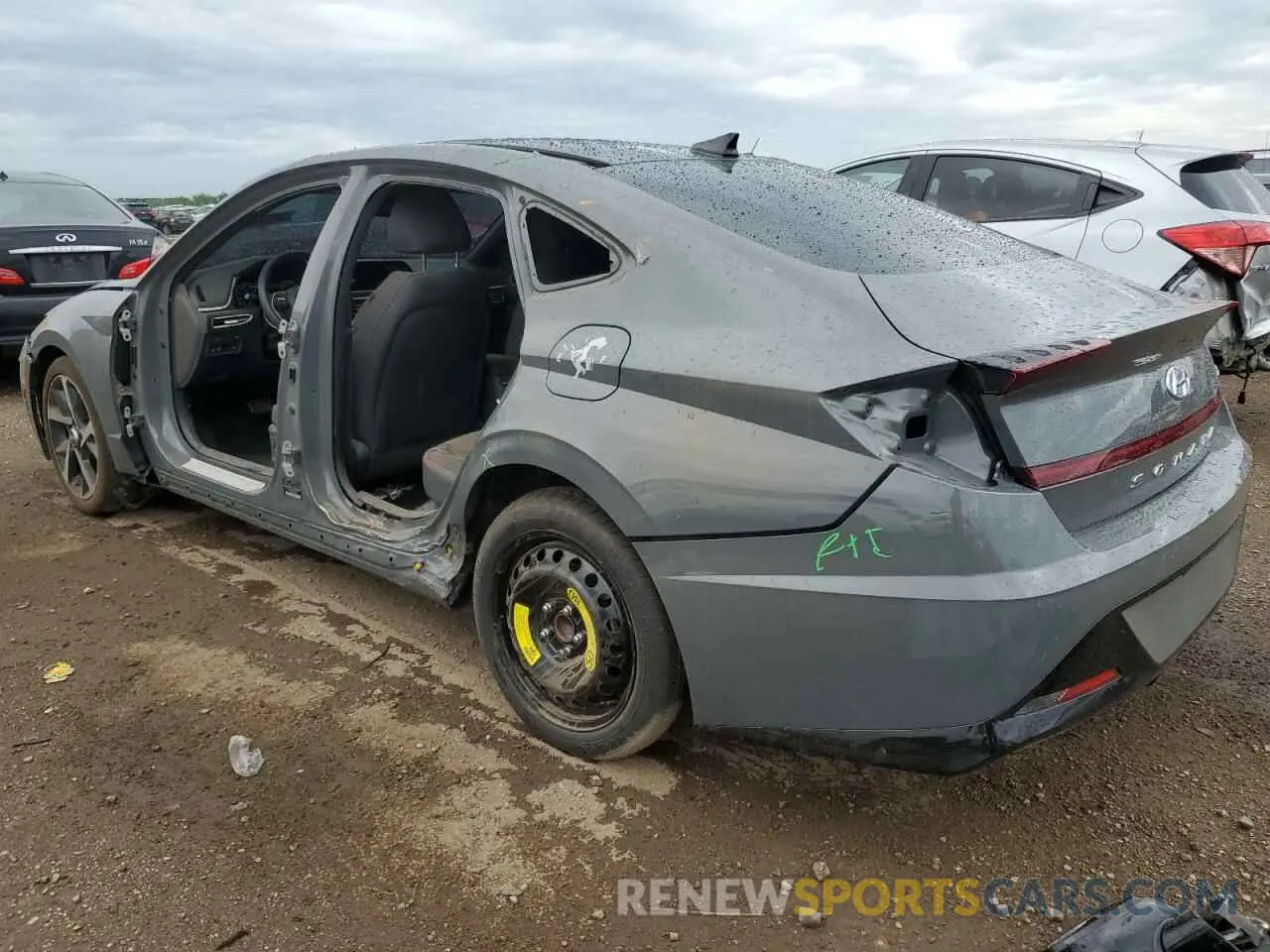 2 Photograph of a damaged car KMHL44J2XPA251133 HYUNDAI SONATA 2023