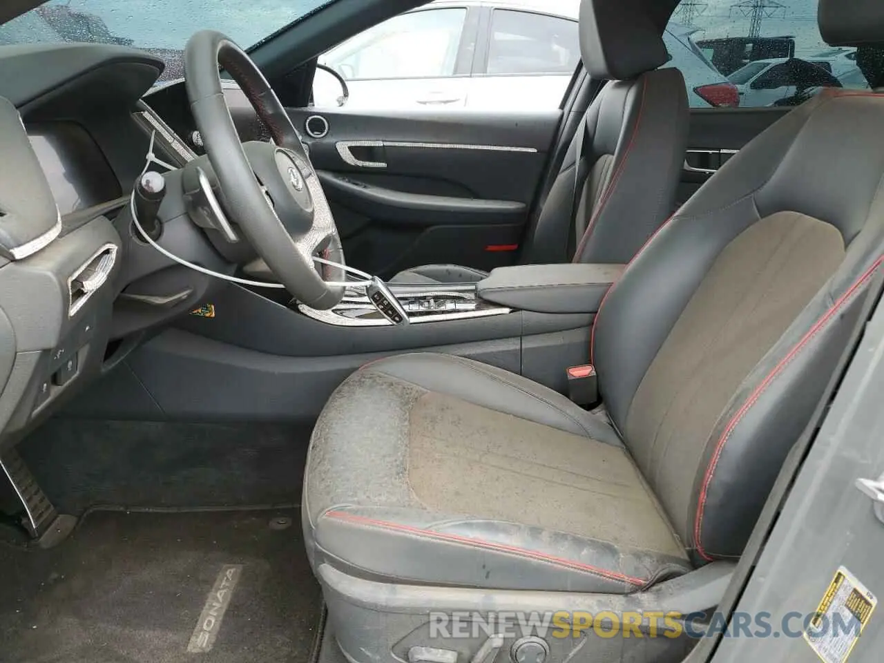 7 Photograph of a damaged car KMHL44J2XPA251133 HYUNDAI SONATA 2023