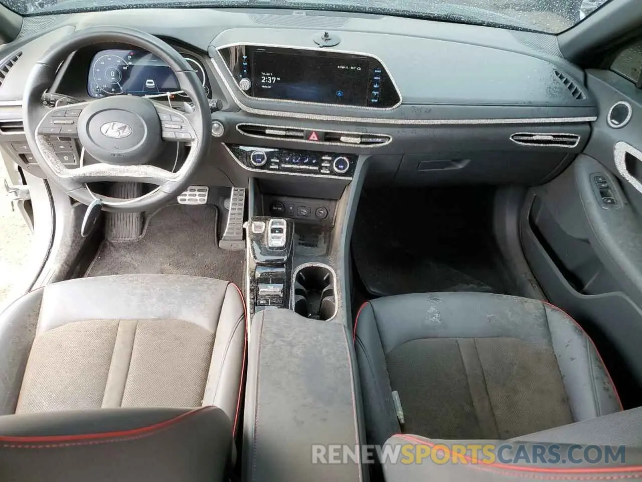 8 Photograph of a damaged car KMHL44J2XPA251133 HYUNDAI SONATA 2023