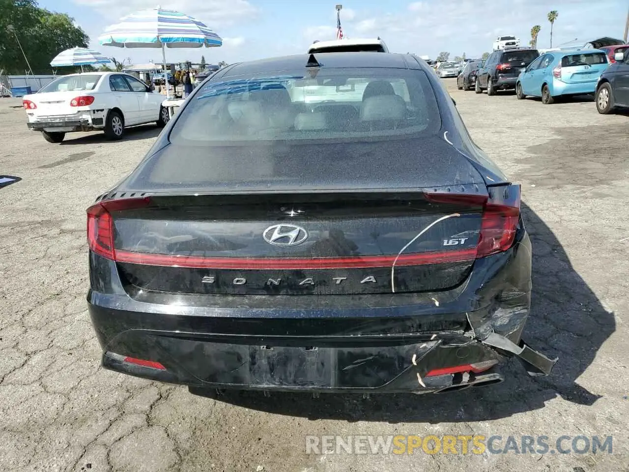 6 Photograph of a damaged car KMHL44J2XPA274413 HYUNDAI SONATA 2023