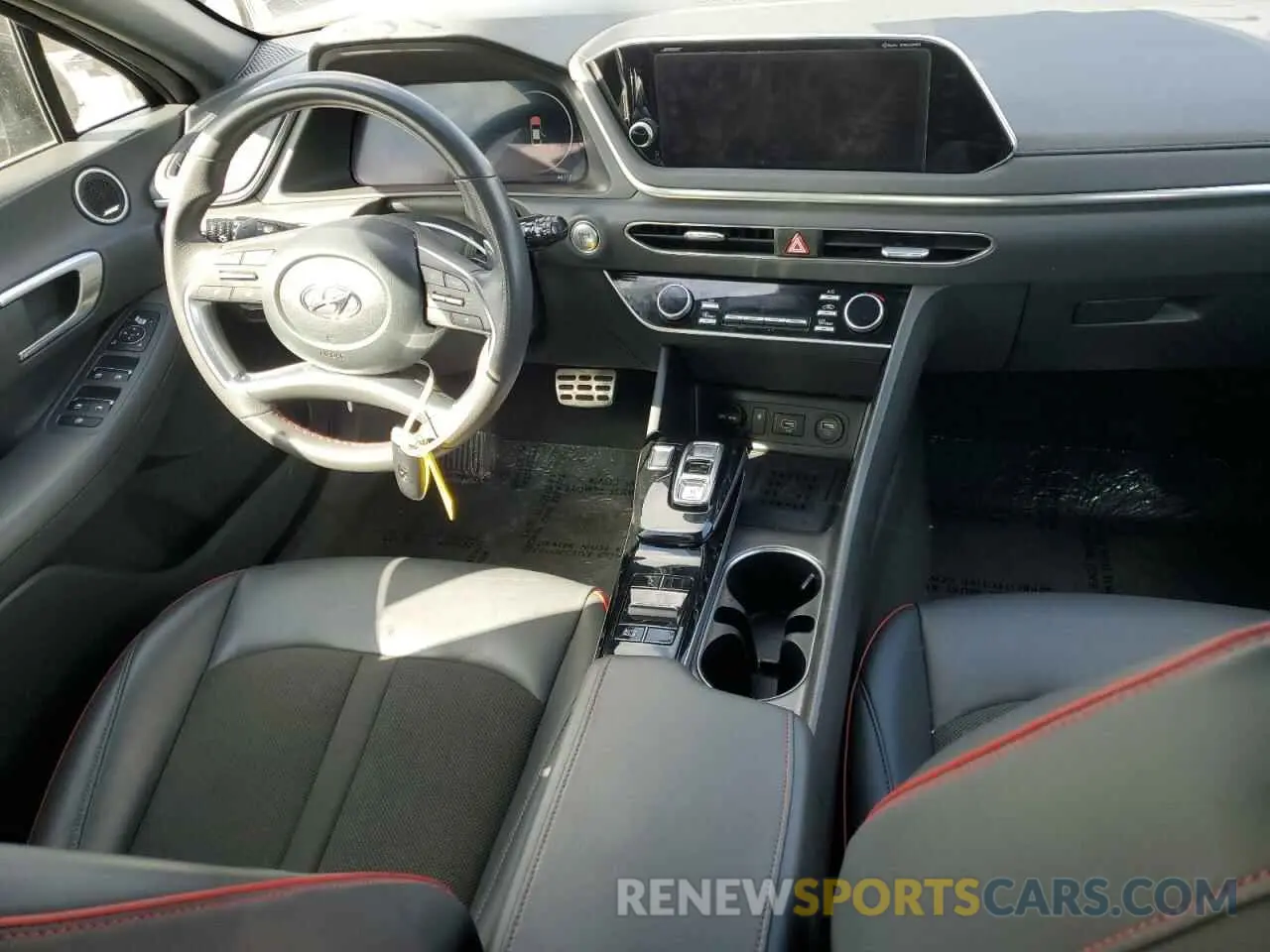 8 Photograph of a damaged car KMHL44J2XPA274413 HYUNDAI SONATA 2023