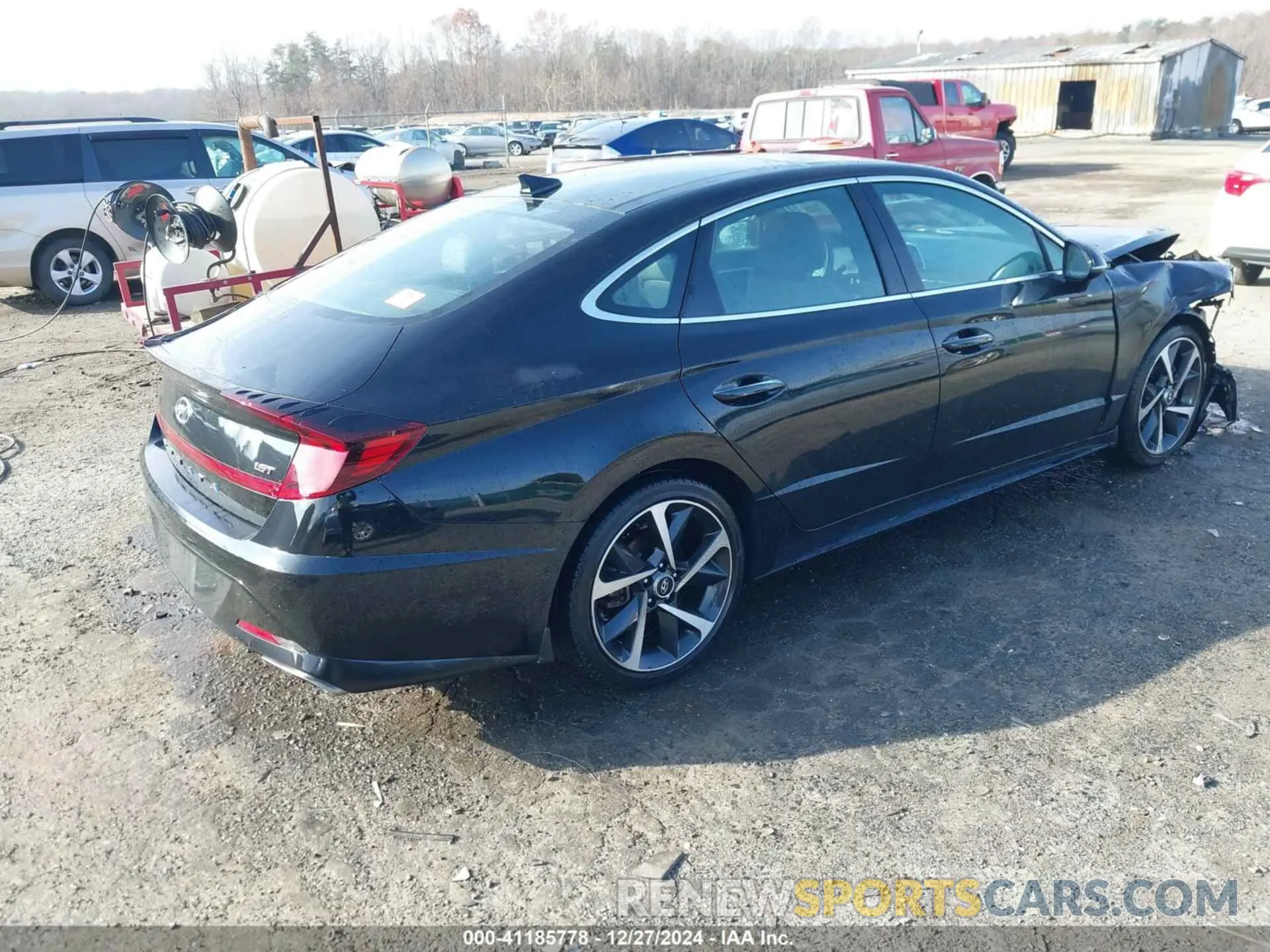 4 Photograph of a damaged car KMHL44J2XPA284990 HYUNDAI SONATA 2023
