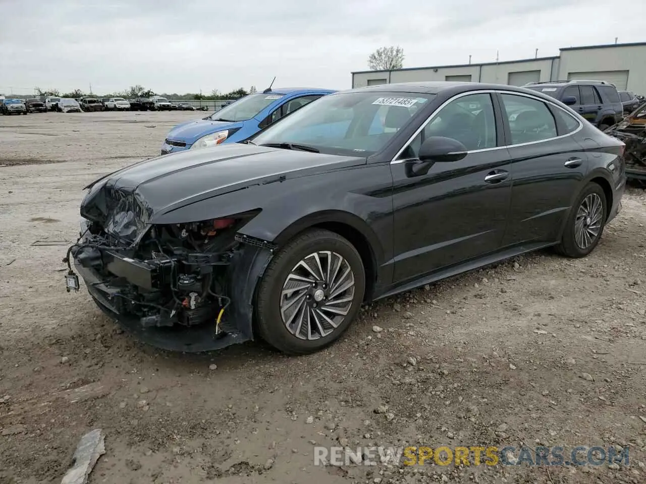 1 Photograph of a damaged car KMHL54JJ0PA078467 HYUNDAI SONATA 2023