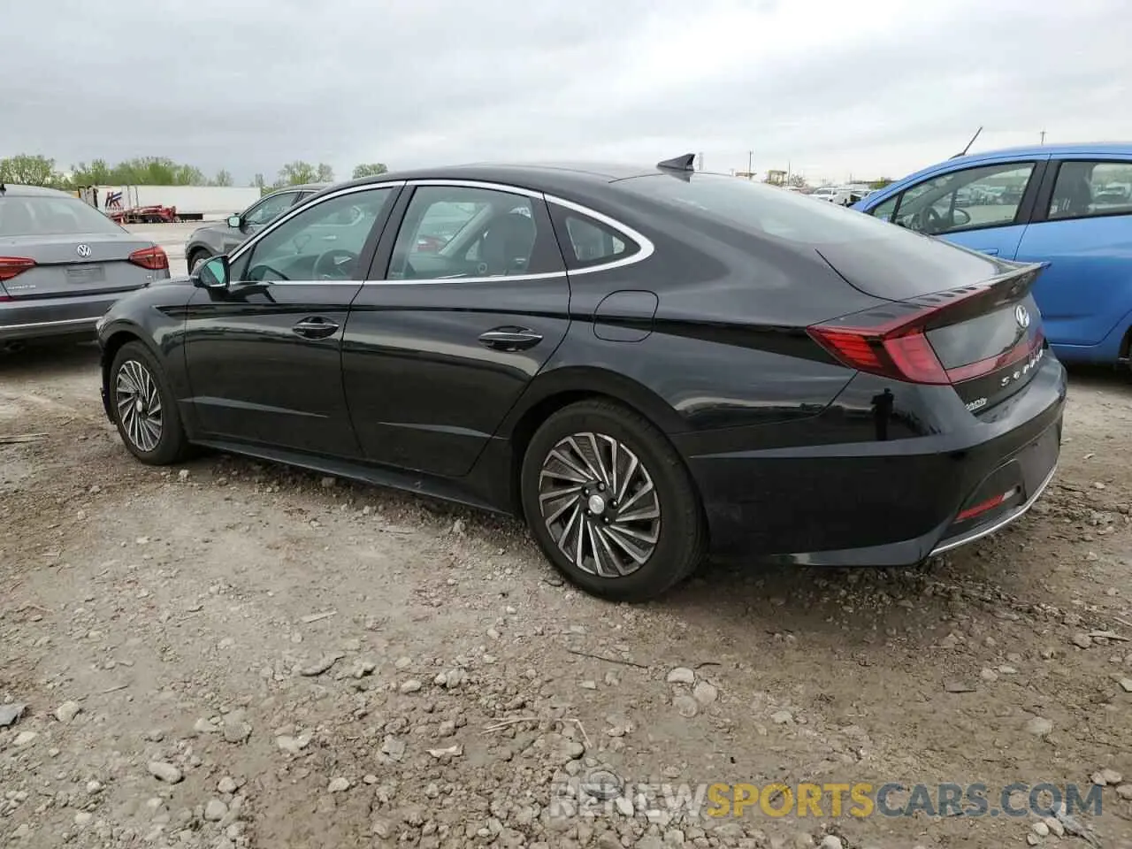 2 Photograph of a damaged car KMHL54JJ0PA078467 HYUNDAI SONATA 2023