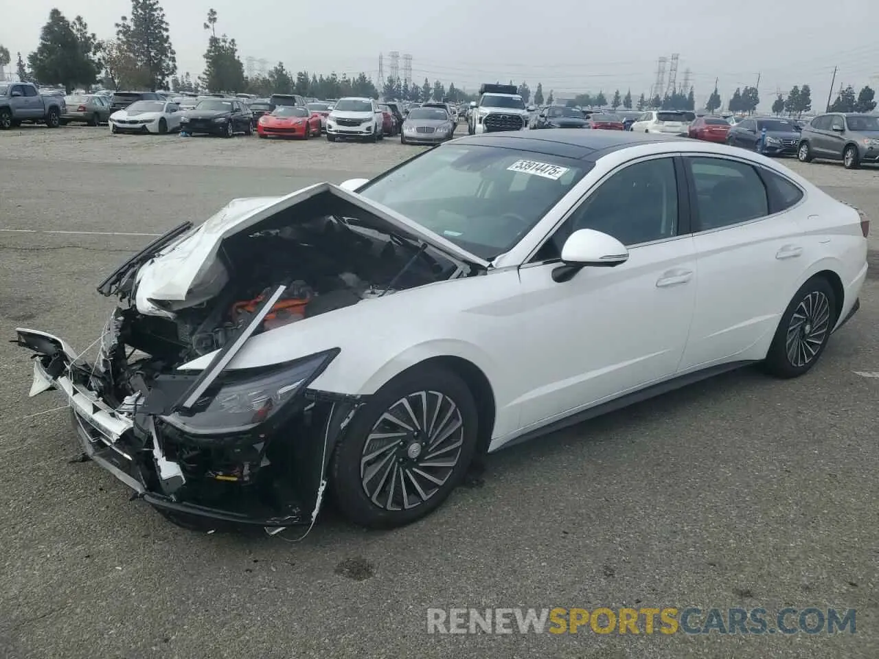 1 Photograph of a damaged car KMHL54JJ2PA066725 HYUNDAI SONATA 2023