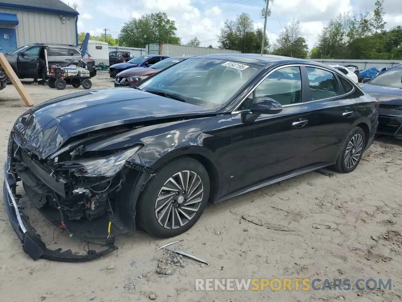 1 Photograph of a damaged car KMHL54JJ2PA081256 HYUNDAI SONATA 2023