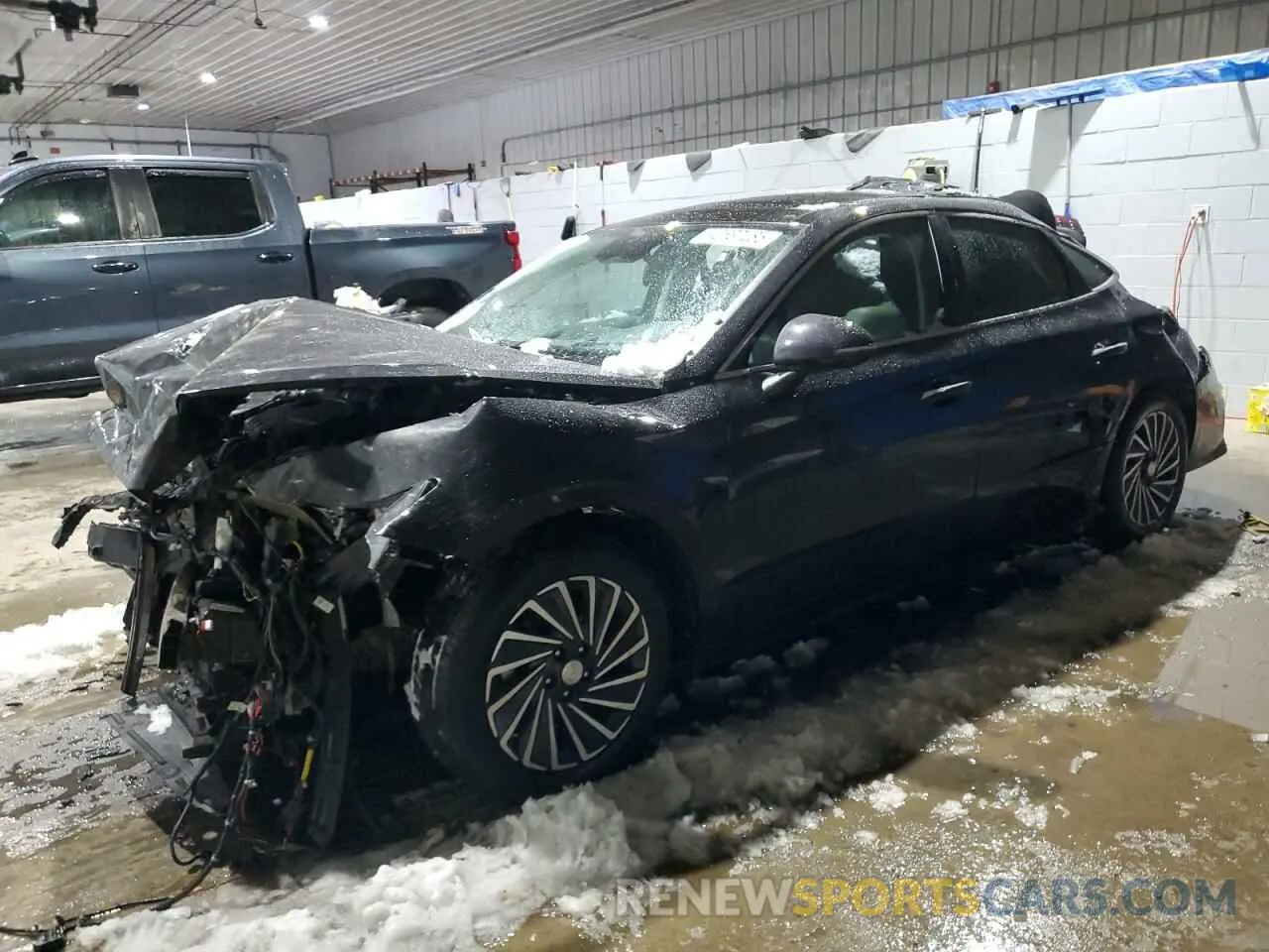1 Photograph of a damaged car KMHL54JJ3PA061064 HYUNDAI SONATA 2023