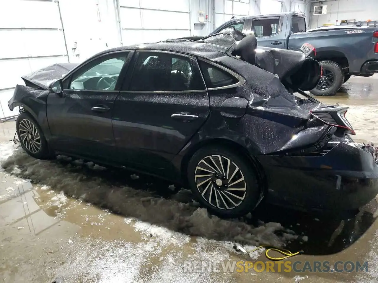 2 Photograph of a damaged car KMHL54JJ3PA061064 HYUNDAI SONATA 2023
