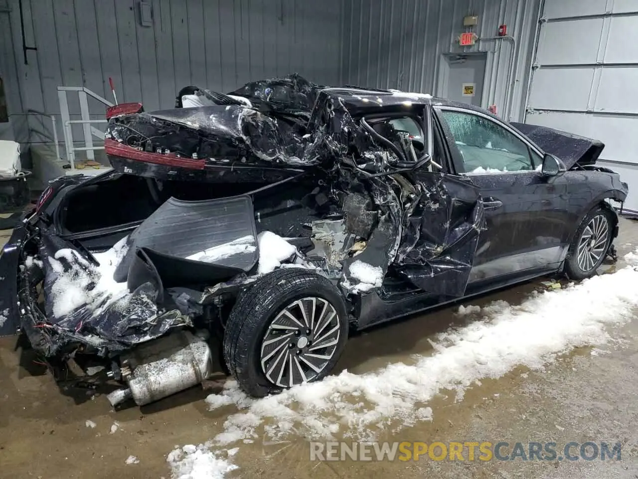 3 Photograph of a damaged car KMHL54JJ3PA061064 HYUNDAI SONATA 2023