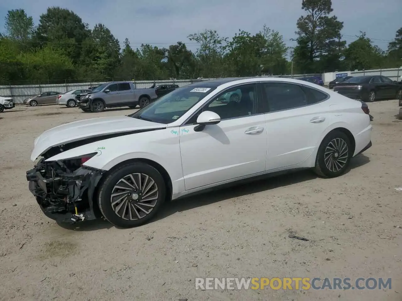 1 Photograph of a damaged car KMHL54JJ3PA083226 HYUNDAI SONATA 2023